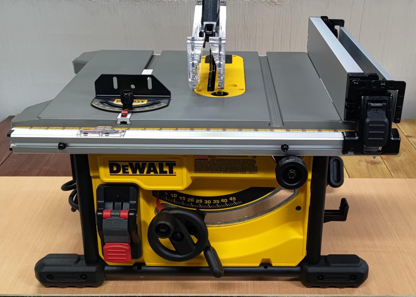 DEWALT 15 Amp 8-1/4 in. Compact Portable Jobsite Table Saw (DWE7485) customer photo 2