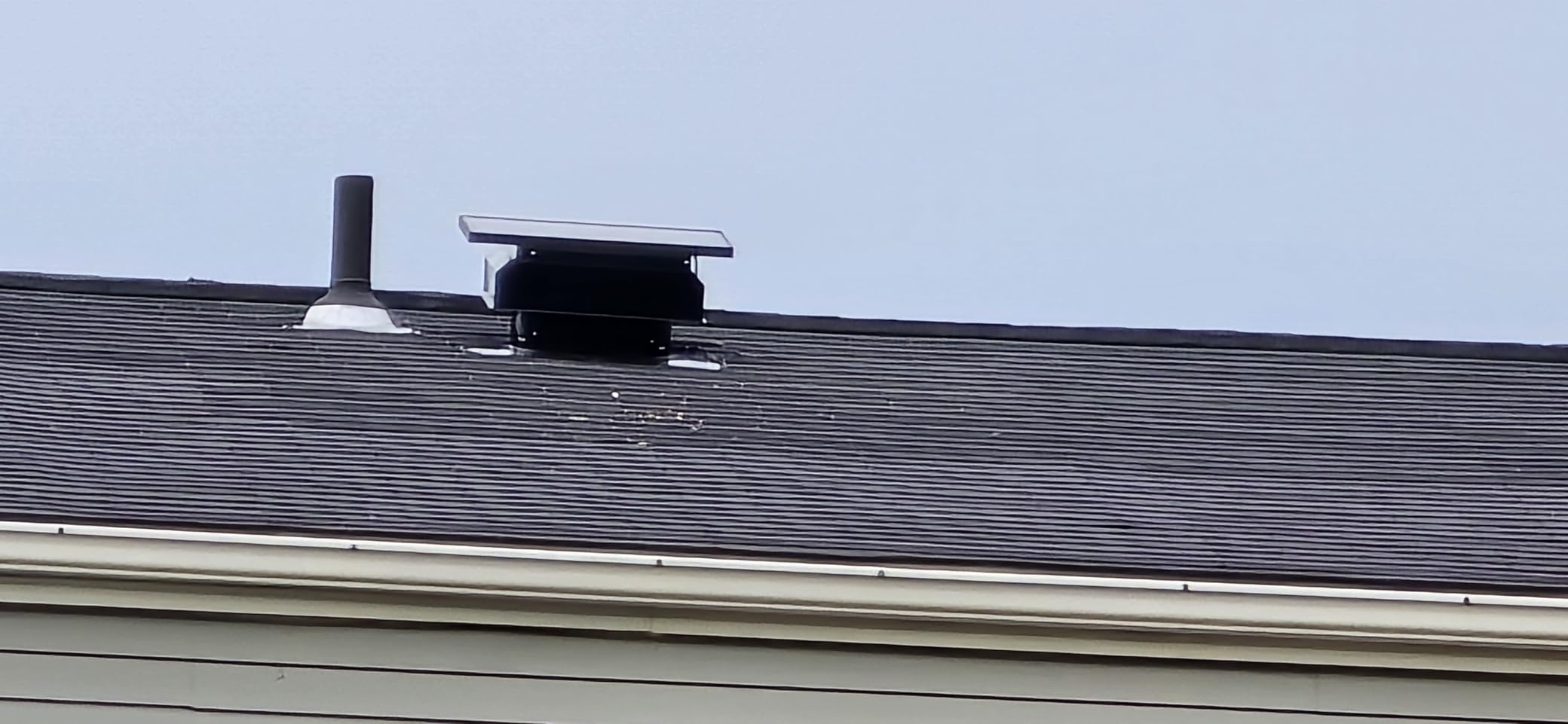 Remington Solar Builder Series 40 Watt Solar Attic Fan - Includes 110V Adapter for auto-Run Night time Operation customer photo 1