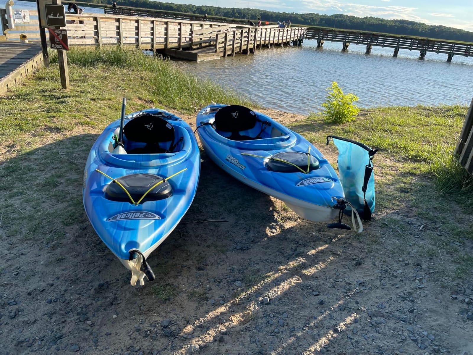 Pelican Argo 100X - Recreational Sit in Kayak - Lightweight Patented Ram-X Material - Ergoform Seating System - 10 ft customer photo 2