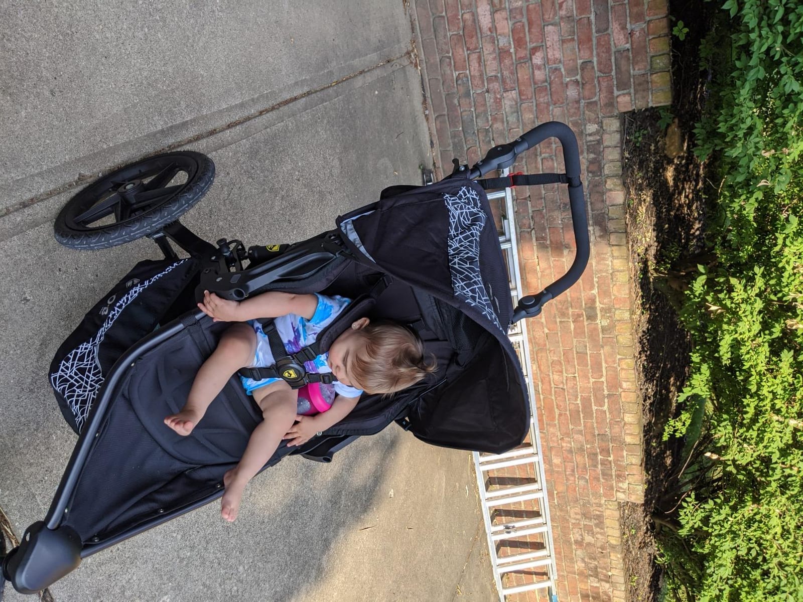 BOB Gear Revolution Flex 3.0 Duallie Jogging Stroller - Graphite Black | Versatile Double Jogger Stroller; All Terrain Stroller With Advanced Suspension & Air-Filled Tires; Car Seat Compatible customer photo 2