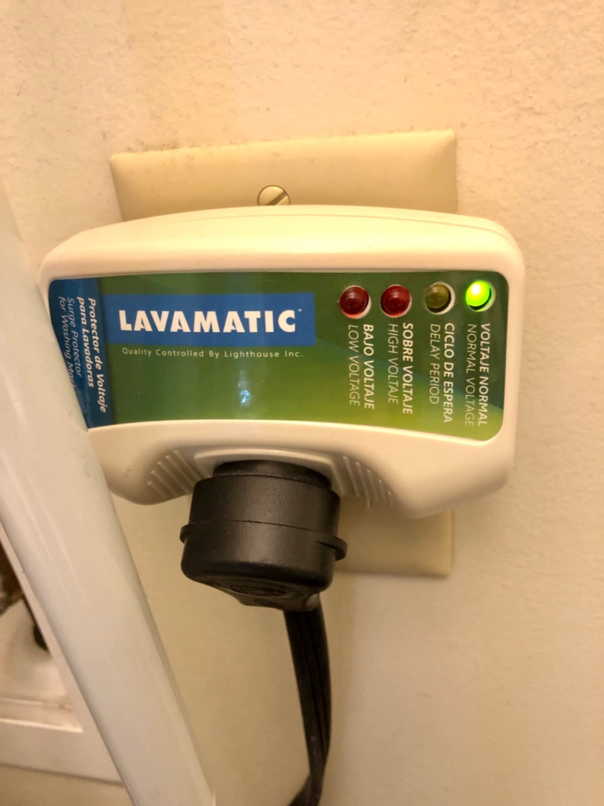 Two Electronic Voltage & Surge Protector Combo - Protect your Refrigerator and Washing Machine Against High and Low Voltage, Brownouts and Spikes customer photo 1