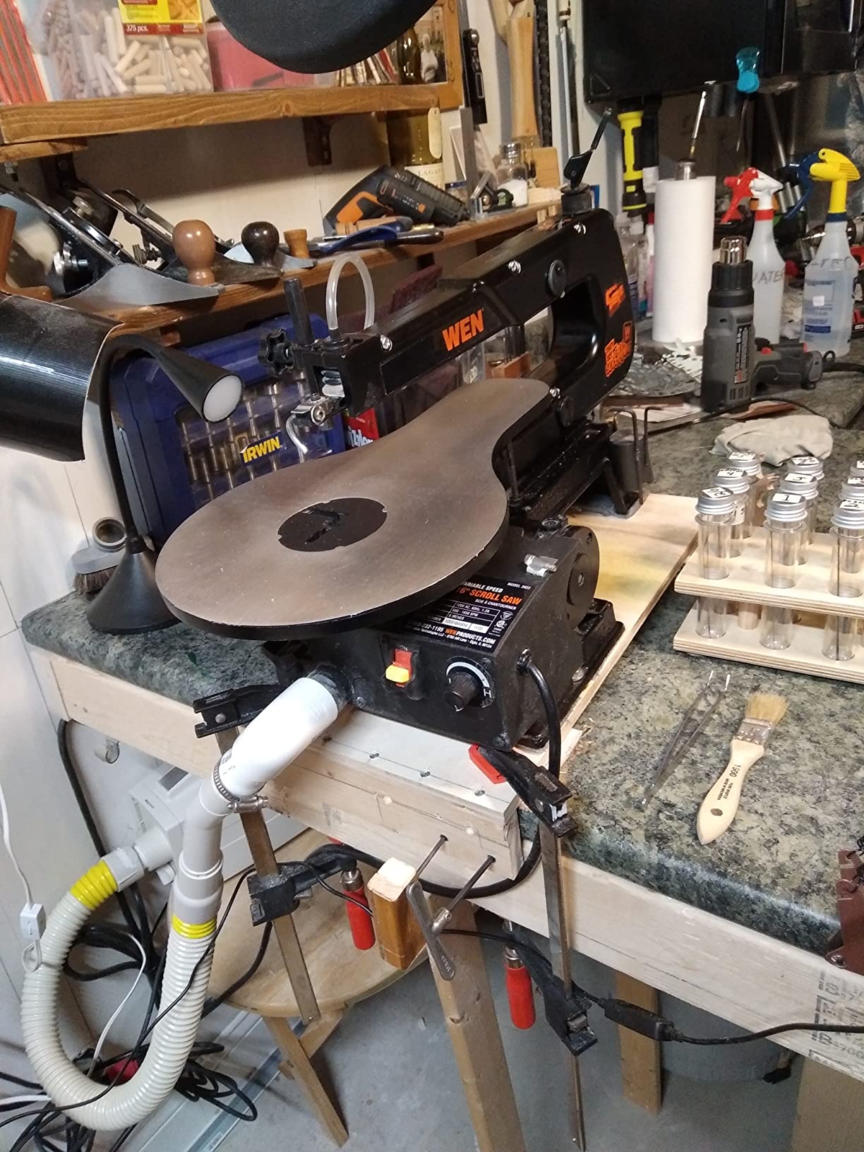 WEN 3922 16-inch Variable Speed Scroll Saw with Easy-Access Blade Changes customer photo 1