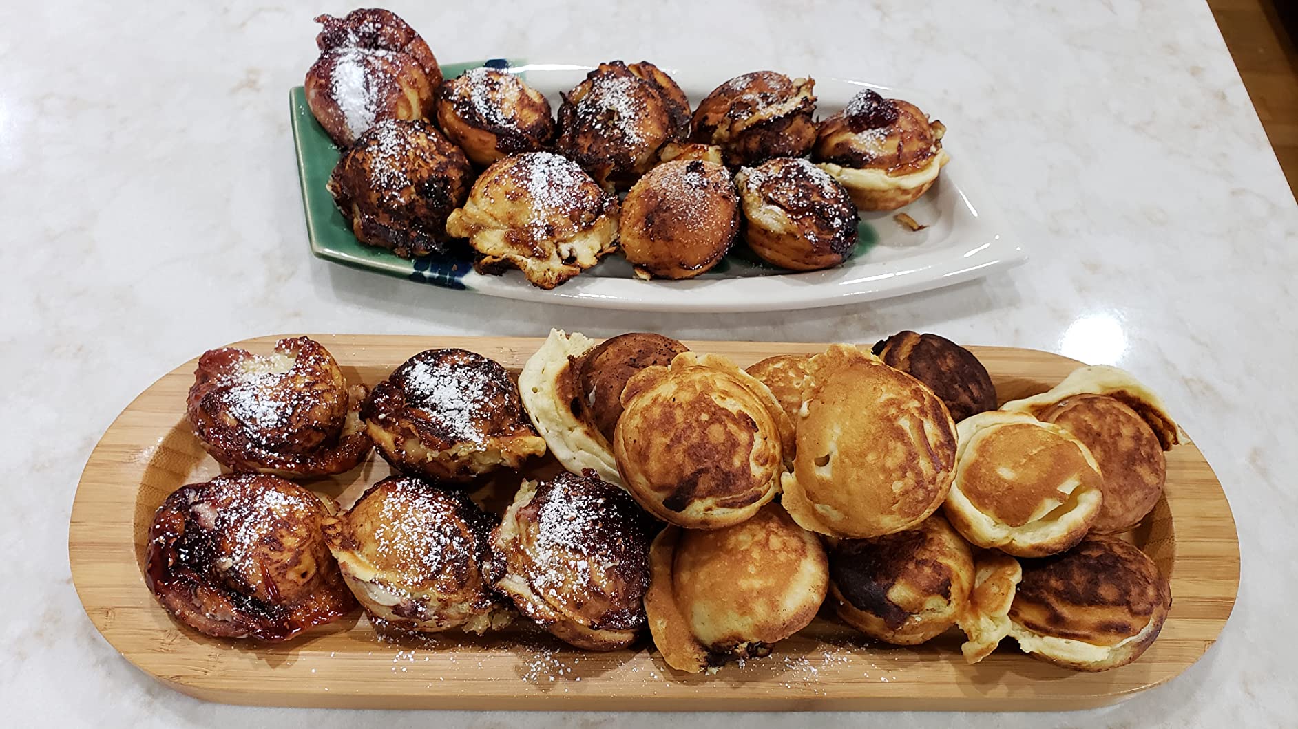 KUHA Cast Iron Aebleskiver Pan | Pre-Seasoned Danish Pancake Pan | 7.9