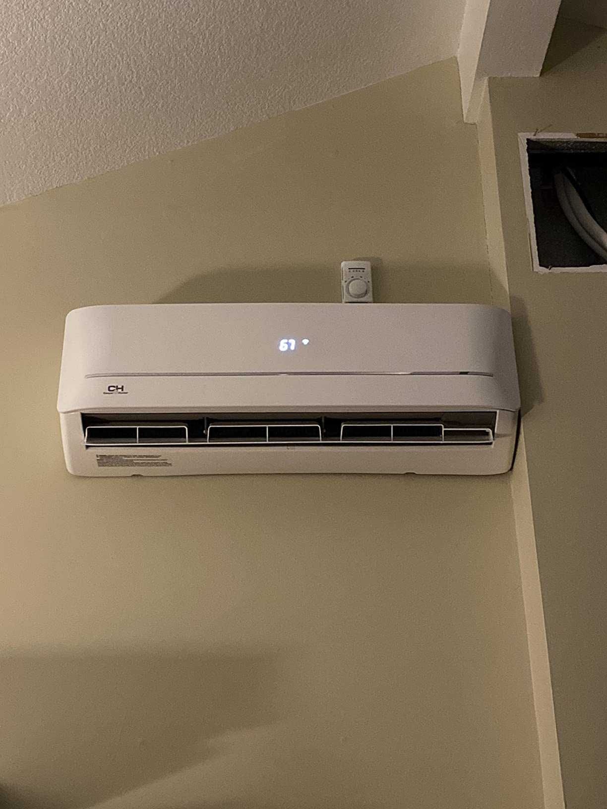 Cooper & Hunter 18,000 BTU 230V Wall Mount Ductless Mini Split Air Conditioner & Heat Pump - 19.2 SEER2 Inverter System - Includes 16FT Installation Kit & Smart Kit - Pre-Charged customer photo 2