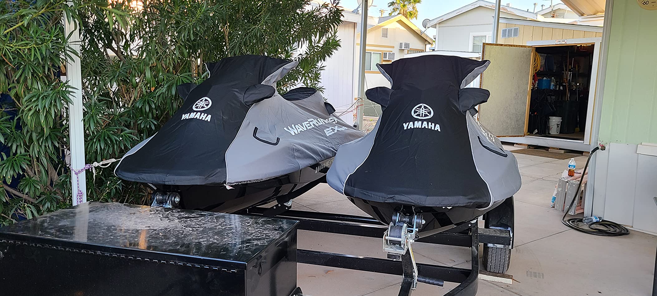 Yamaha OEM 2017-2024 EXR/EX Deluxe/EX Sport Model Specific Fit Waverunner Cover MWV-CVREX-DL-19 customer photo 2