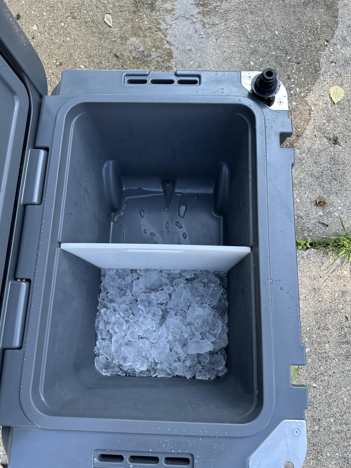 Blue Coolers Ice Vault - 60 Quart Roto-Molded Ice Cooler with Wheels | Large Ice Chest Holds Ice up to 10 Days customer photo 1