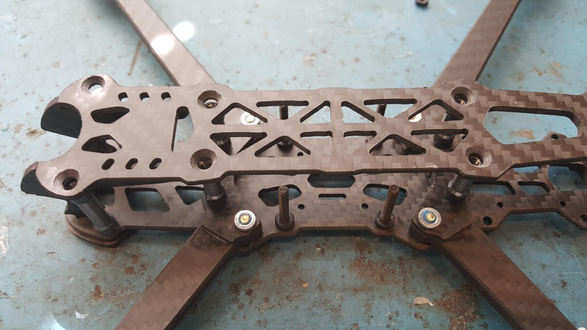 295mm FPV Racing Drone Frame 7inch Carbon Fiber Quadcopter FPV Freestyle Frame with 5mm Arms customer photo 1