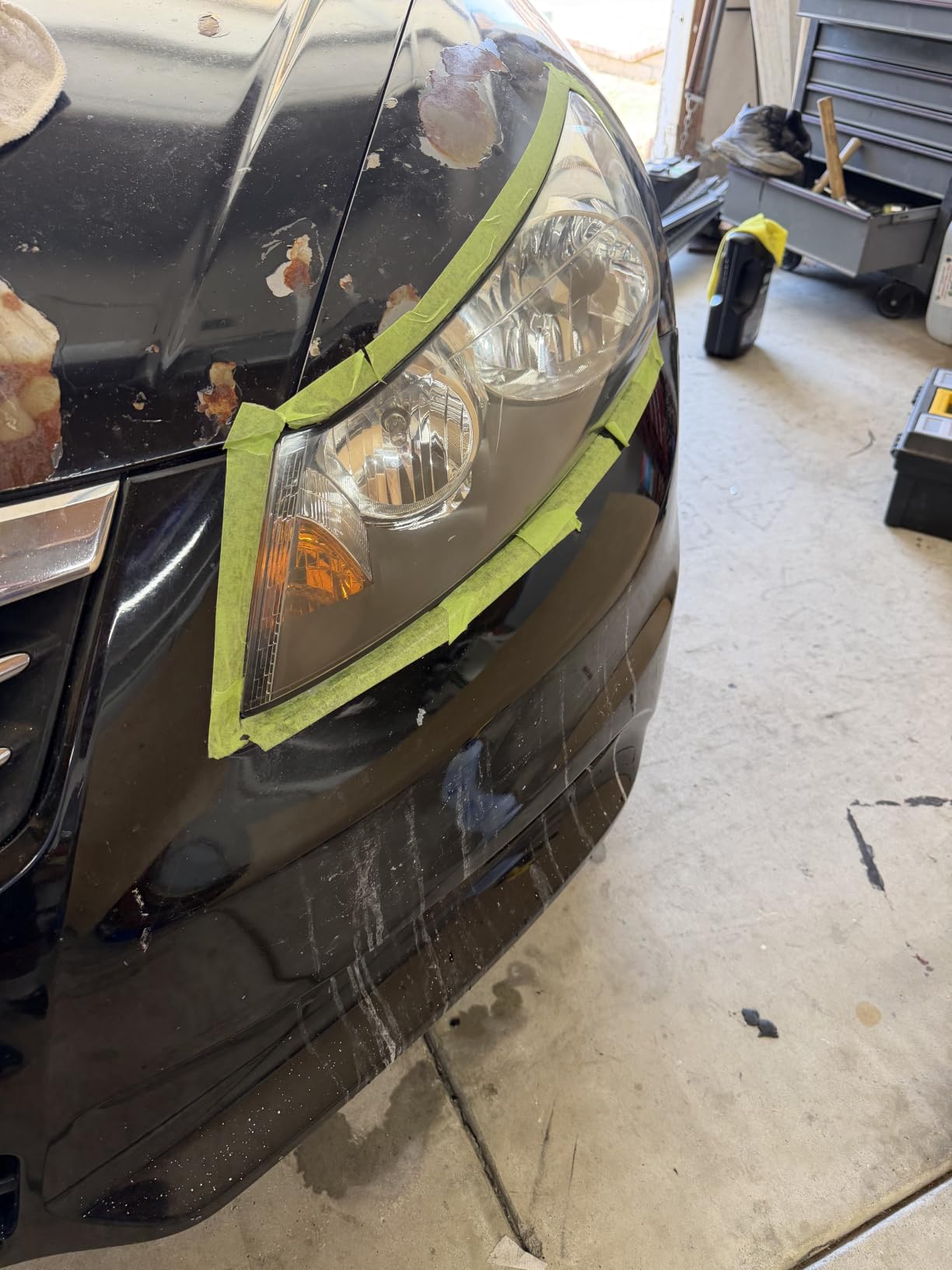3M Ultra Headlight Restoration Kit, Contains Masking Tape, Light Sanding Discs, Wax Protectant and More, Use on Plastic Lenses Headlights, Taillights and More, Easy Heavy-Duty Restoration (39195) customer photo 2
