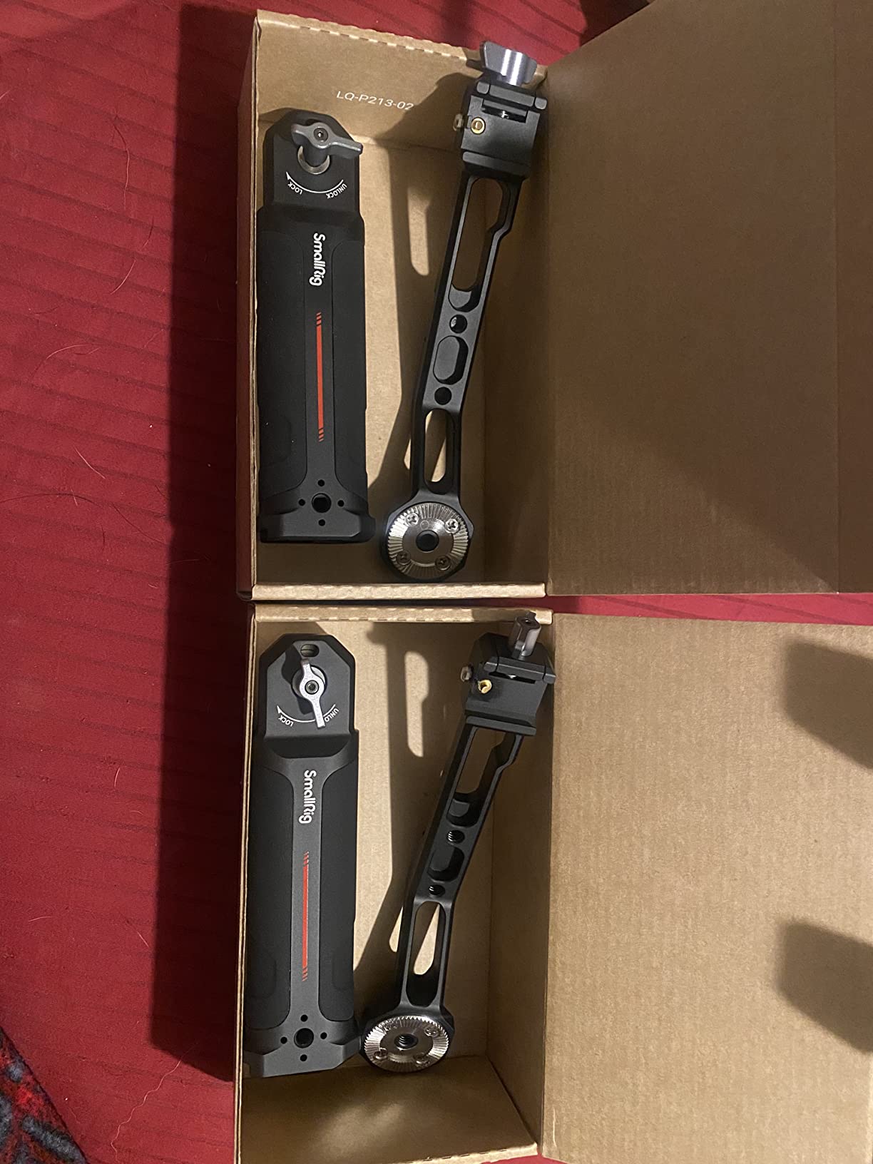 SmallRig Handle Grip Handgrip for Zhiyun-Tech WEEBILL-S Gimbal with Cold Shoe Mount Built-in Wrench, Multiple Threaded Holes - BSS2636C customer photo 2