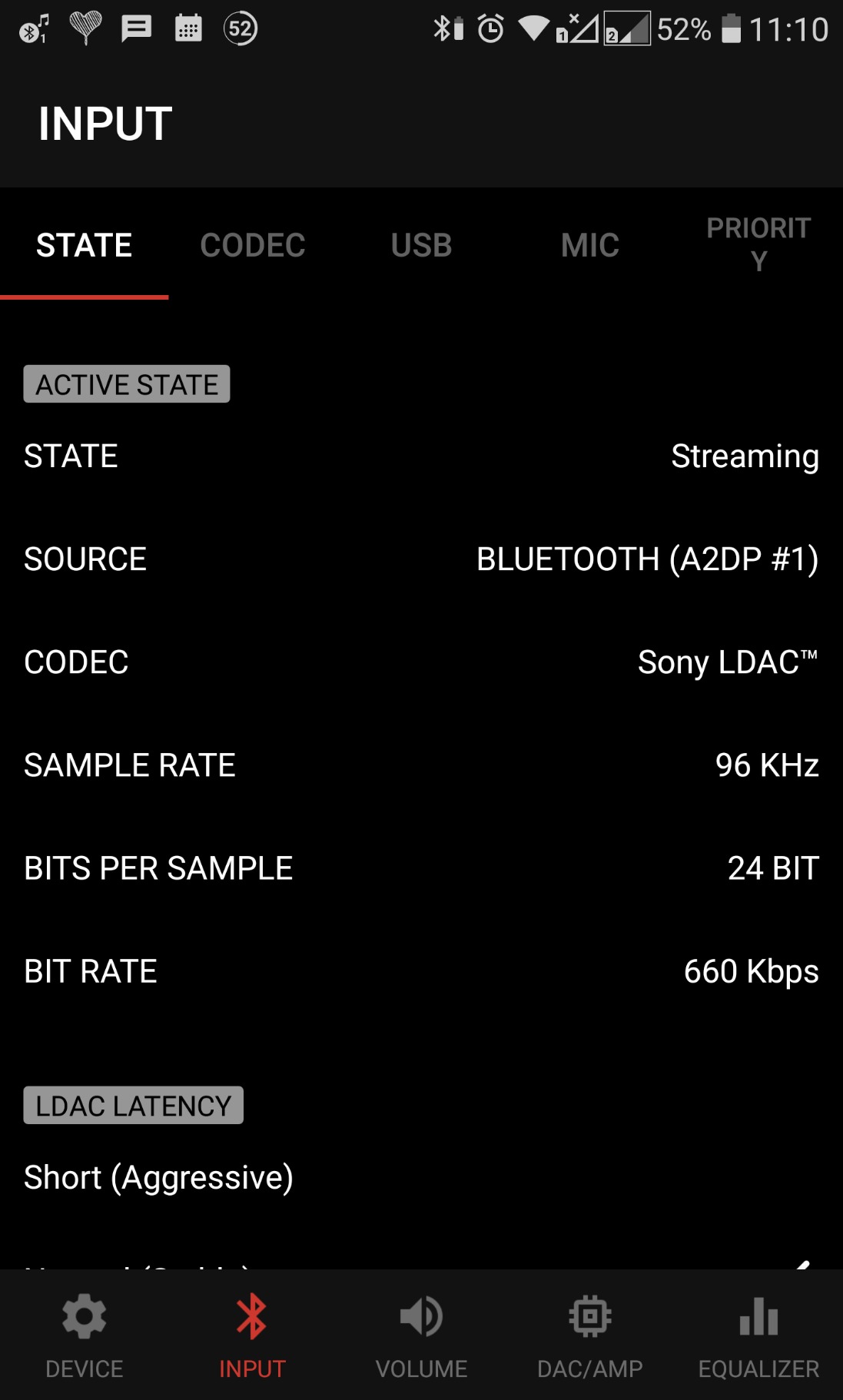 Qudelix-5K Bluetooth USB DAC AMP with LDAC, aptX Adaptive, aptX HD, AAC (Dual ES9219 3.5mm Unbalanced & 2.5mm Balanced Output) customer photo 2