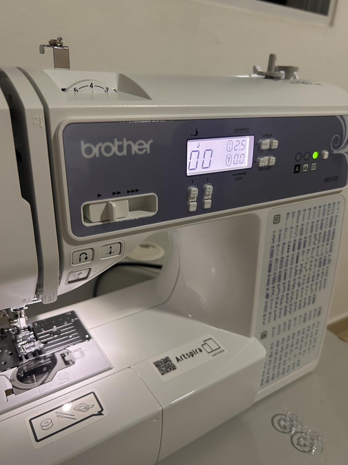 Brother XR9550 Computerized Sewing and Quilting Machine 165 Stitches | 165 Built-in Stitches, LCD Display, Wide Table, 8 Included Presser Feet customer photo 1