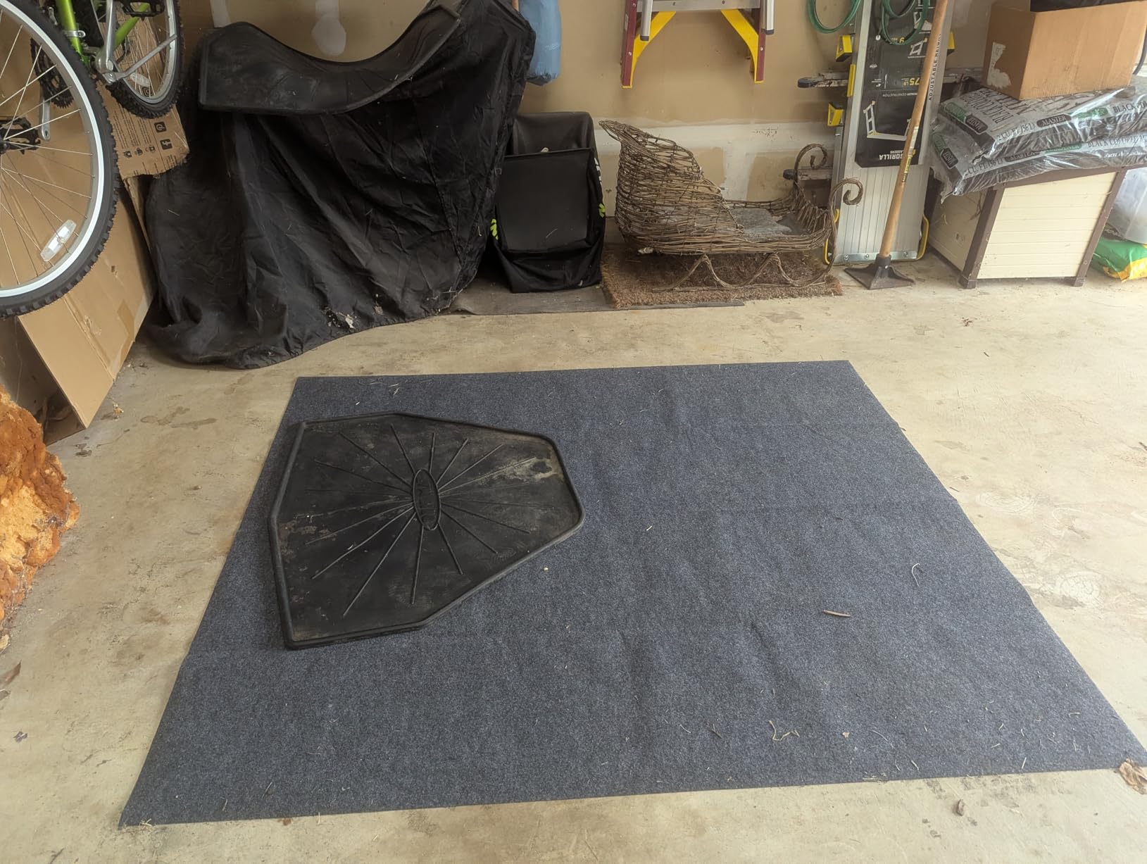 Drymate Premium Maintenance Mat Oil Spill Garage Floor Mat (60