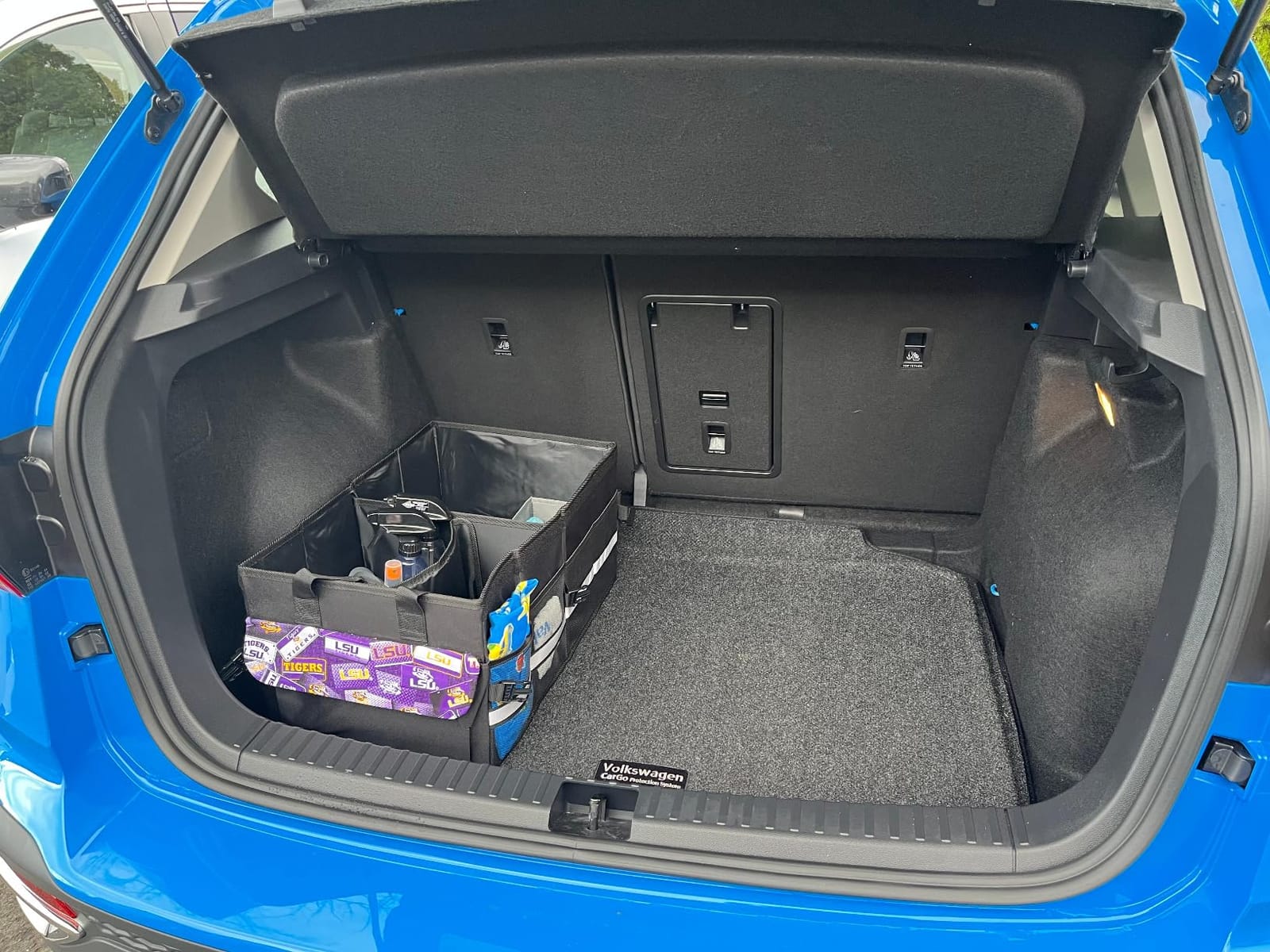 K KNODEL Trunk Organizer with Lid for Car, SUV, and Truck (Medium, Black) customer photo 1