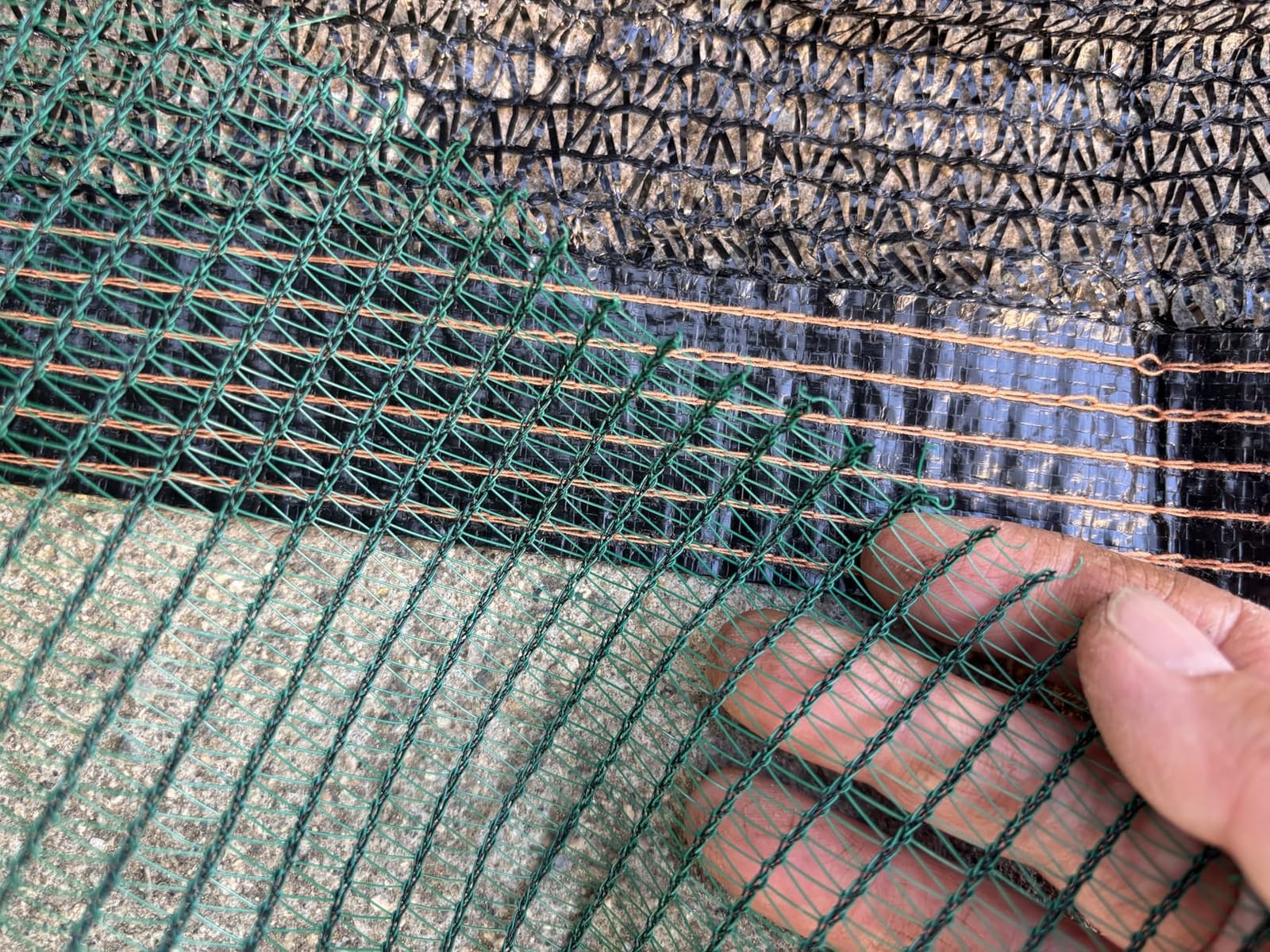 winemana 10x20FT Shade Cloth for Garden Mesh Tarp Pergola Sun Shade | 70% UV Resistant,for Greenhouse Vegetables Plants Dog Kennel Chicken Coop, Outdoor Patio SunShade customer photo 1