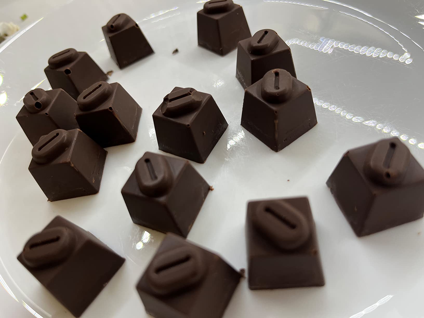 Grainrain polycarbonate chocolate mold polycarbonate chocolate bar mould Bullet Clear Hard Plastic candy pastry tools - Big Size (19322) customer photo 2