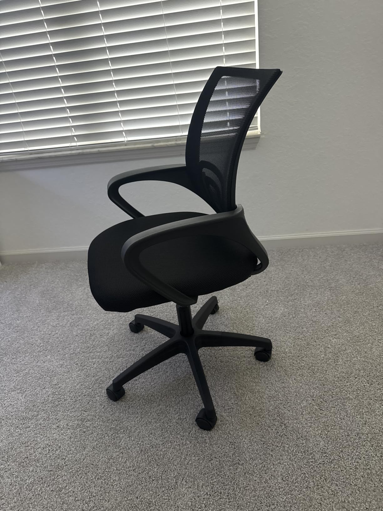 BestOffice Ergonomic Office Chair | Mid-Back Swivel Desk Chair | Green customer photo 1