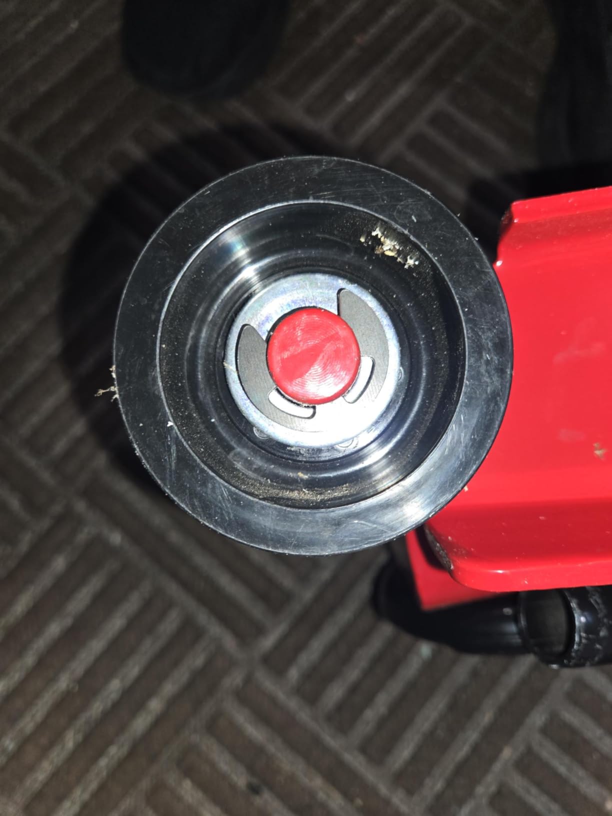 BIG RED AT84007R Torin Hydraulic Low Profile Service/Floor Jack with Dual Piston Quick Lift Pump, 4 Ton (8,000 lb) Capacity, Red customer photo 2