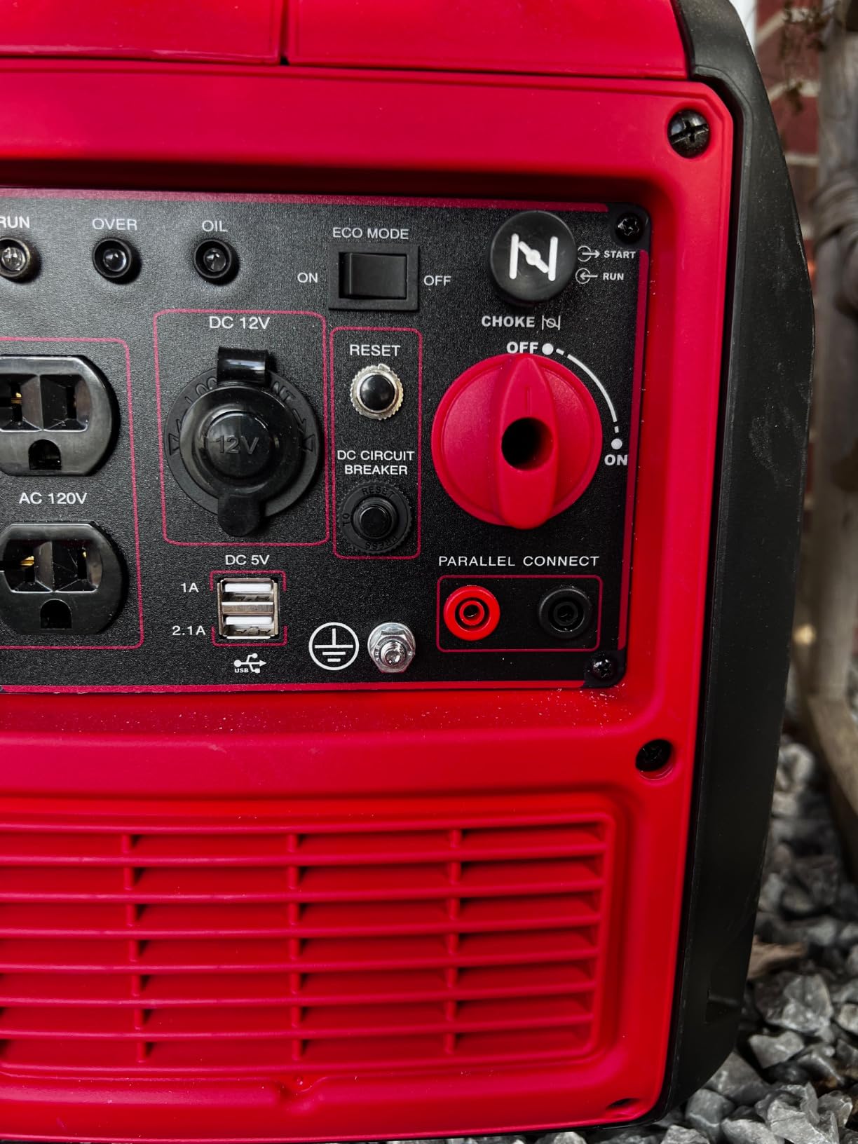 PowerSmart 2500 Watt Portable Inverter Generator, 80cc Gas Powered Engine, Ultra Quiet Small Generator for Camping, 2026 EPA Compliant customer photo 1