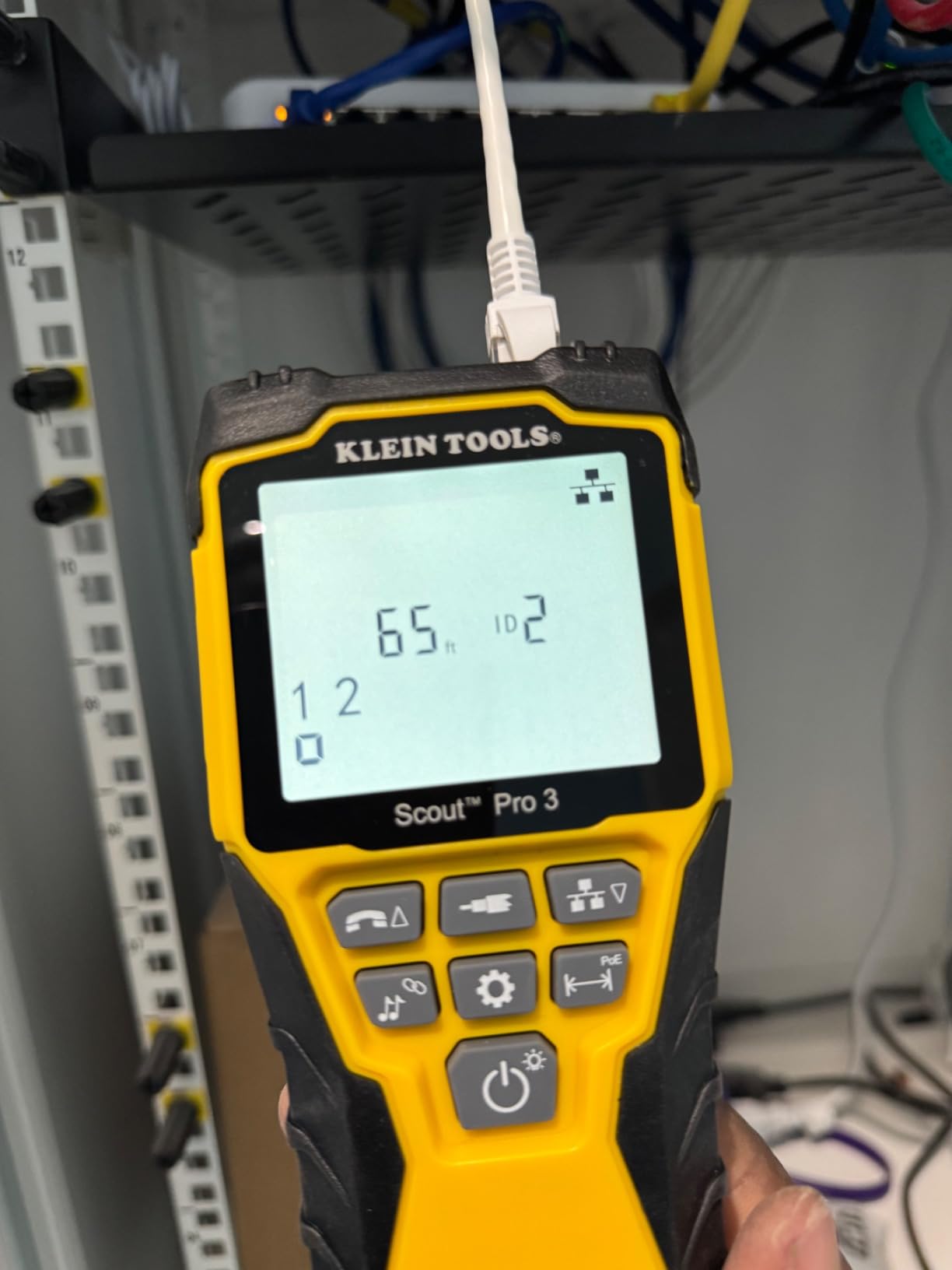 Klein Tools VDV501-853 Coaxial Cable Tester, Scout Pro 3 with Test-n-Map Remote, Includes Remotes #2 - #6, Tests Voice, Data and Video Cable customer photo 1