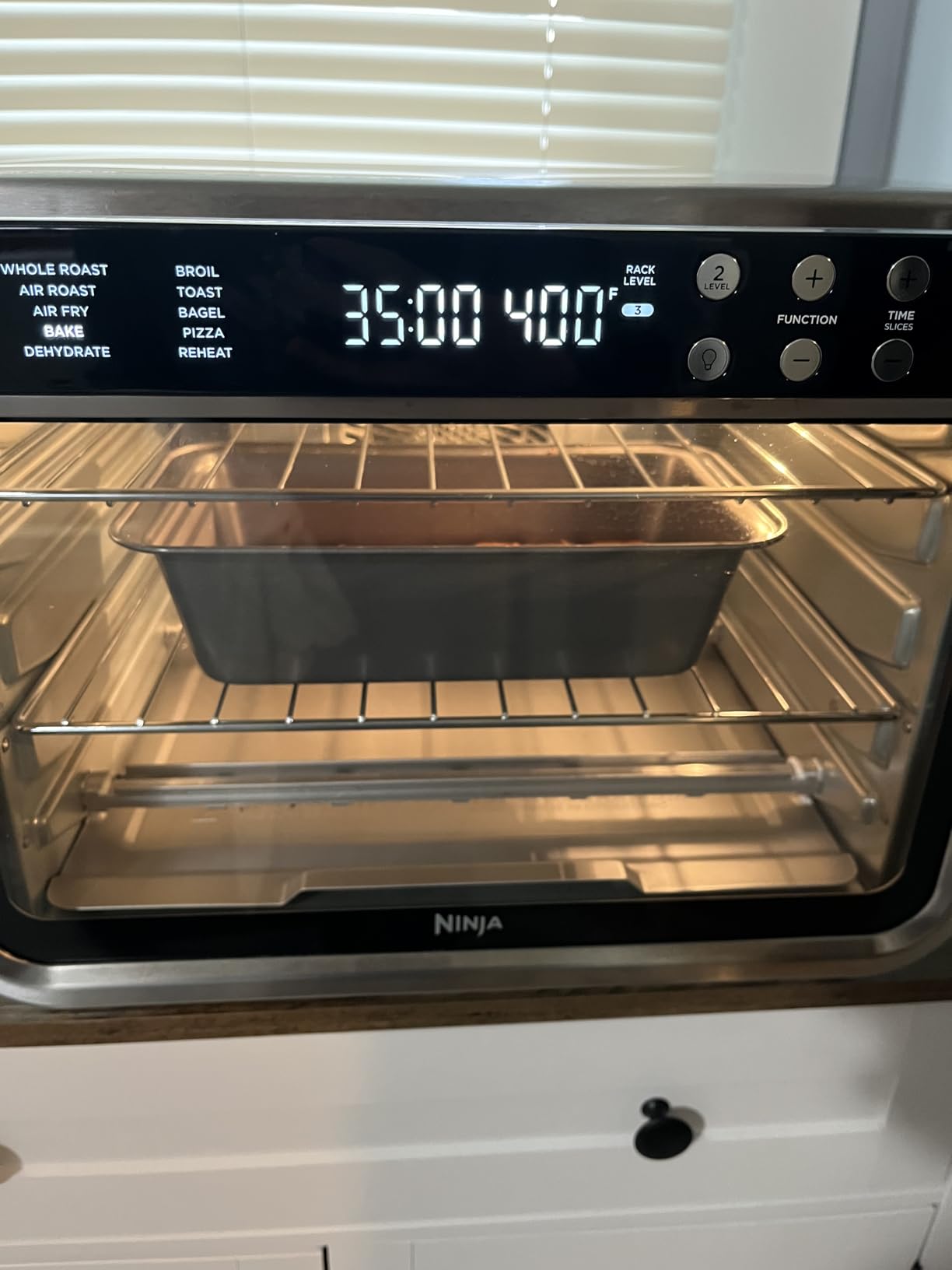 Ninja Foodi XL Pro Air Fry Oven, 10-in-1, Stainless Steel, DT201 customer photo 2