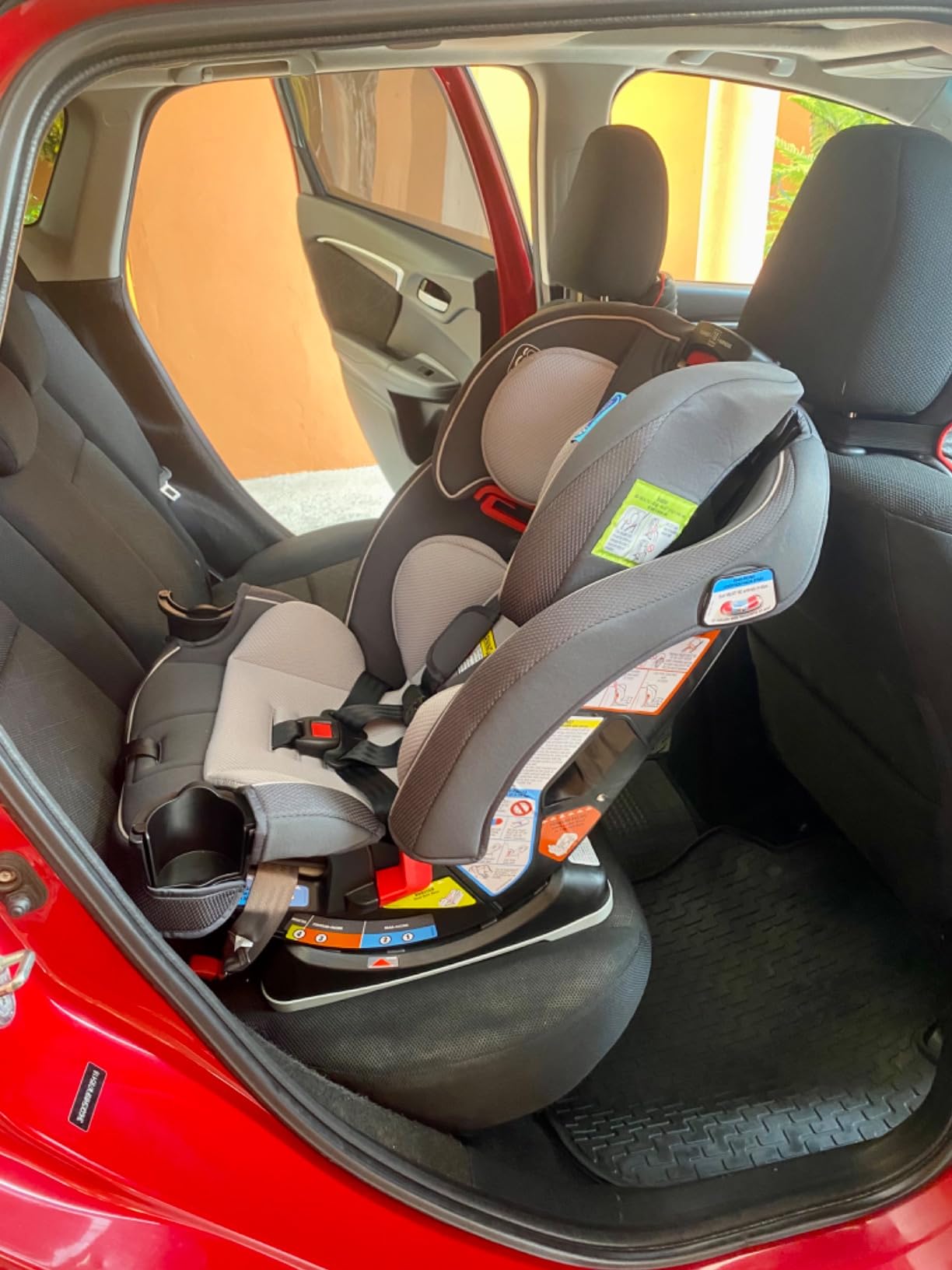 Graco Slimfit 3 in 1 Convertible Car Seat Slim & Comfy Design Saves Space in Your Back Seat, Redmond customer photo 2