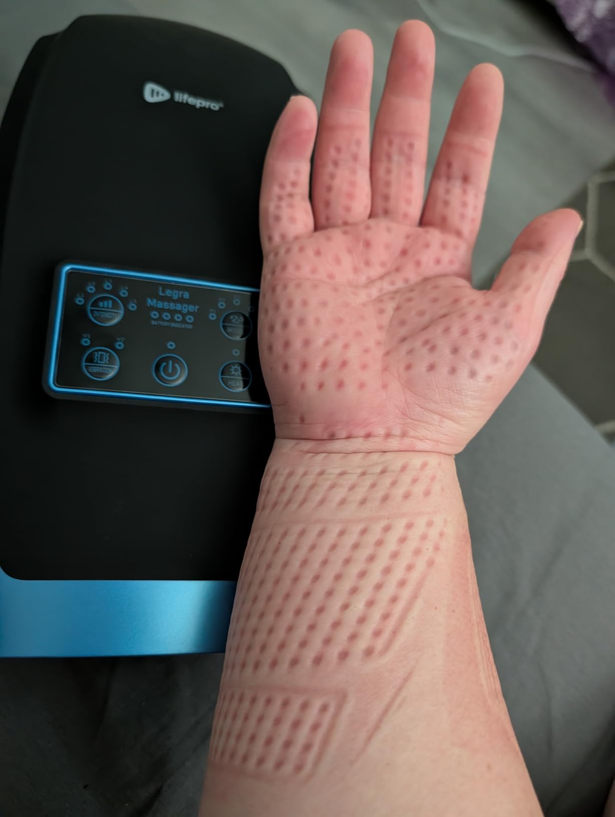 LifePro Legra Hand Massager with Heat and Compression & Cordless Design | Multi Massage Modes, Adjustable Intensity, Quiet Operation - Hand & Wrist Massager for Sore, Stiff, and Sensitive Hands customer photo 2