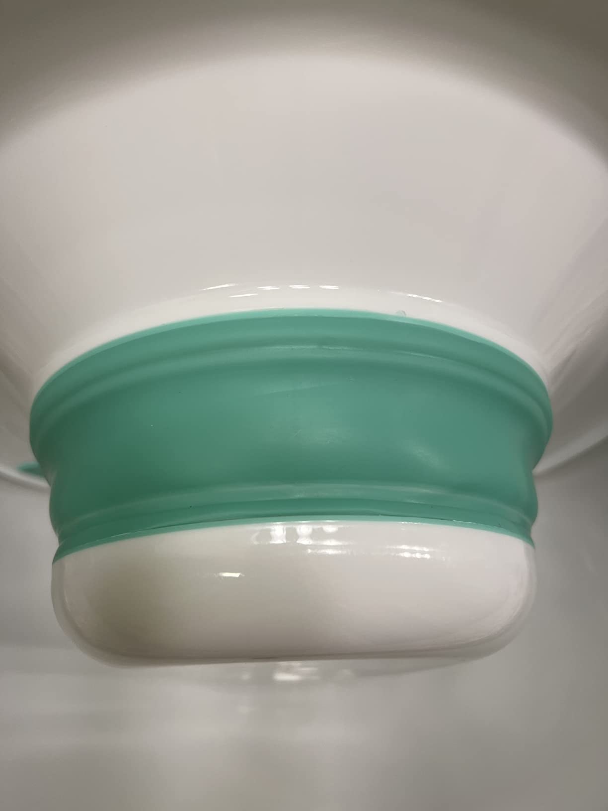 RUGUO Sitz Bath for Toilet Seat - Yoni Steam Seat - Sitz Bath for Hemorrhoids and Postpartum Care - Portable Bidet BPA Free - Foldable Basin for Epsom Salt Soak - Green customer photo 1