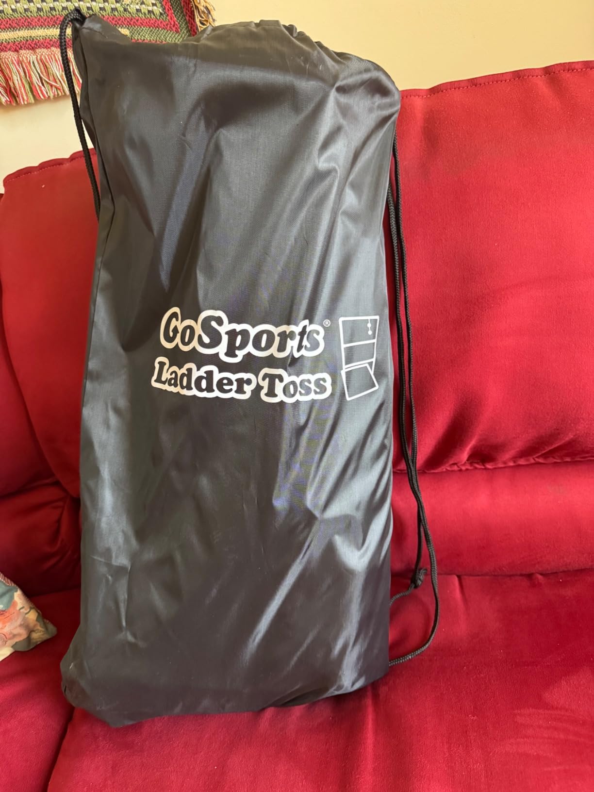 GoSports Ladder Toss Indoor & Outdoor Game Set with 6 Soft Rubber Bolo Balls and Travel Carrying Case - Choose Pro or Classic (Pro) customer photo 1