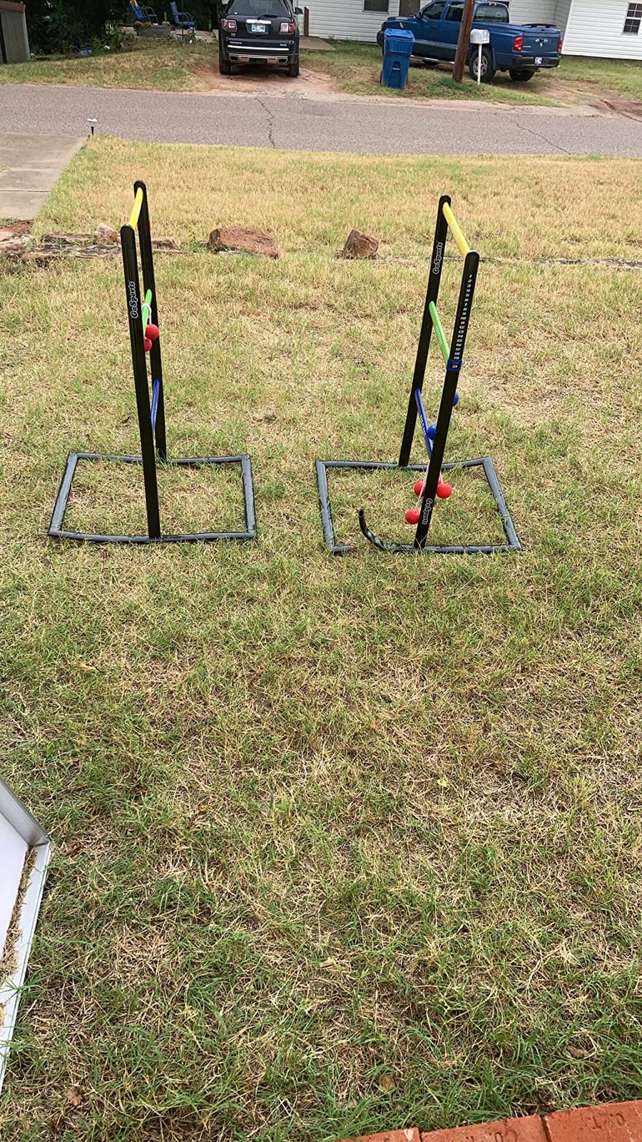 GoSports Ladder Toss Indoor & Outdoor Game Set with 6 Soft Rubber Bolo Balls and Travel Carrying Case - Choose Pro or Classic (Pro) customer photo 2
