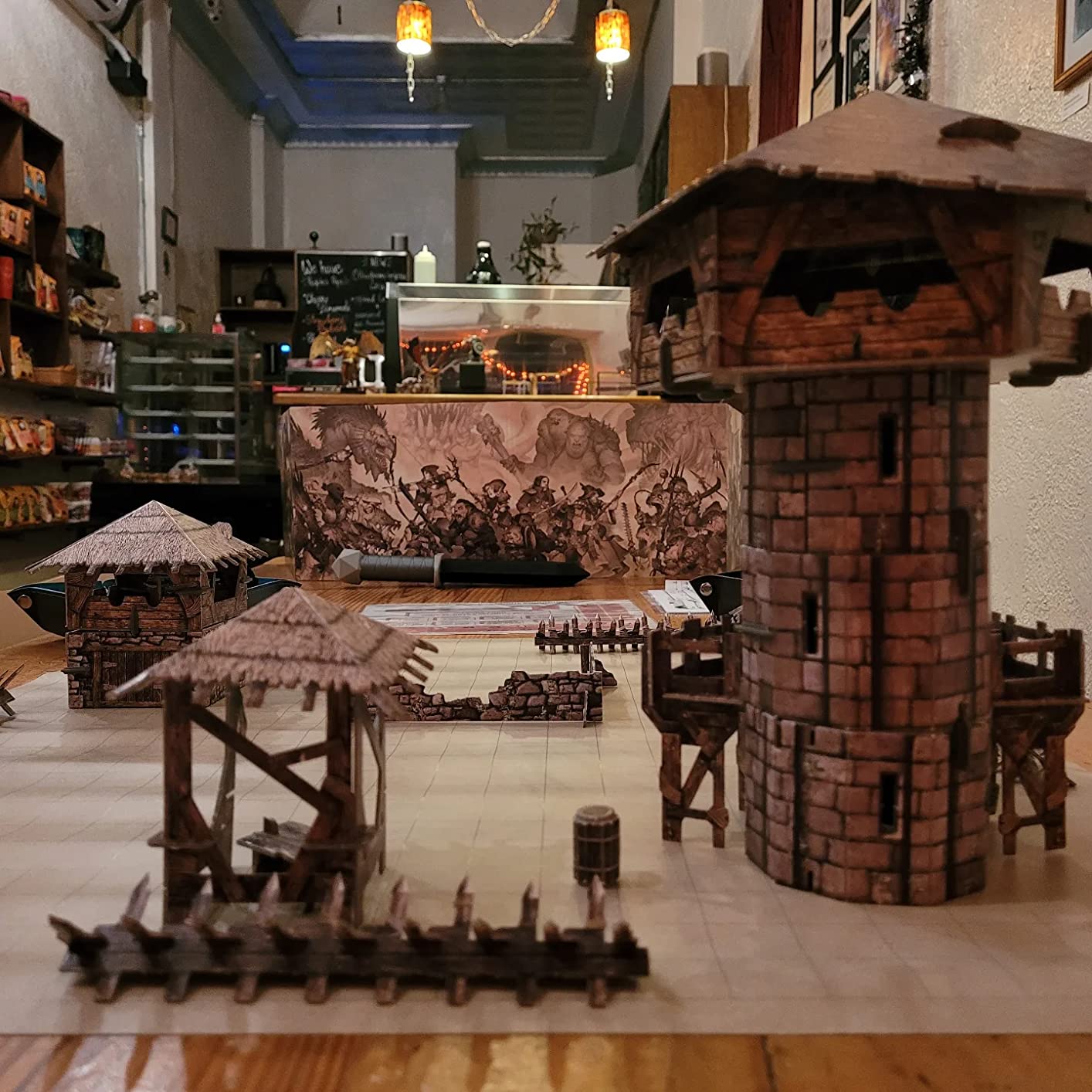 Battle Systems Fantasy Terrain Battlefield Core Set - 28-35mm DND D&D RPG Wargames Historical/Fantasy Card Scenery customer photo 2