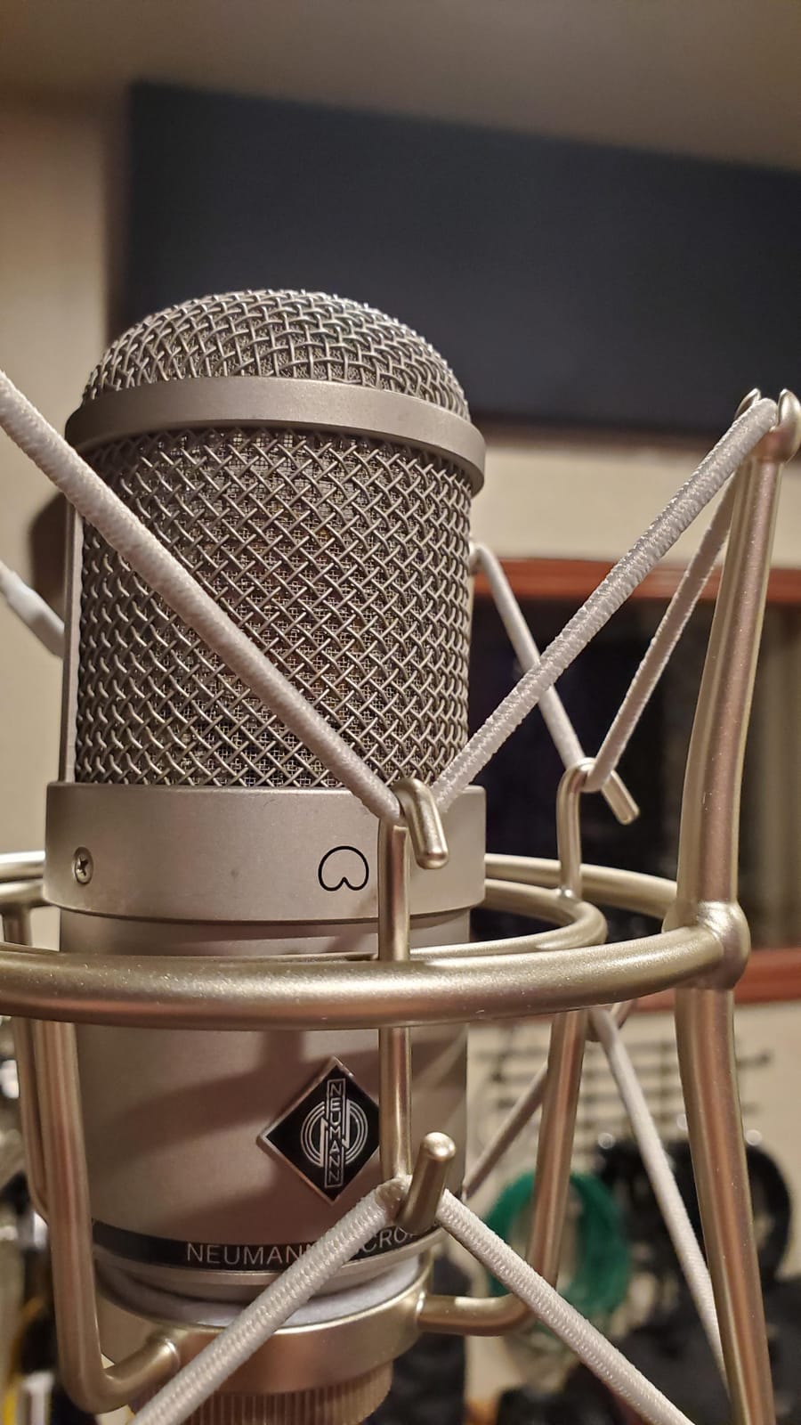 Spider Microphone Shock Mount Mic Holder - Anti Vibration Metal Spider Shockmount Compatible with Neumann U47 U67 U87 TLM102 TLM103 TLM107 M147 M149 Senheiser MK4 MK8 Condenser Microphones customer photo 2