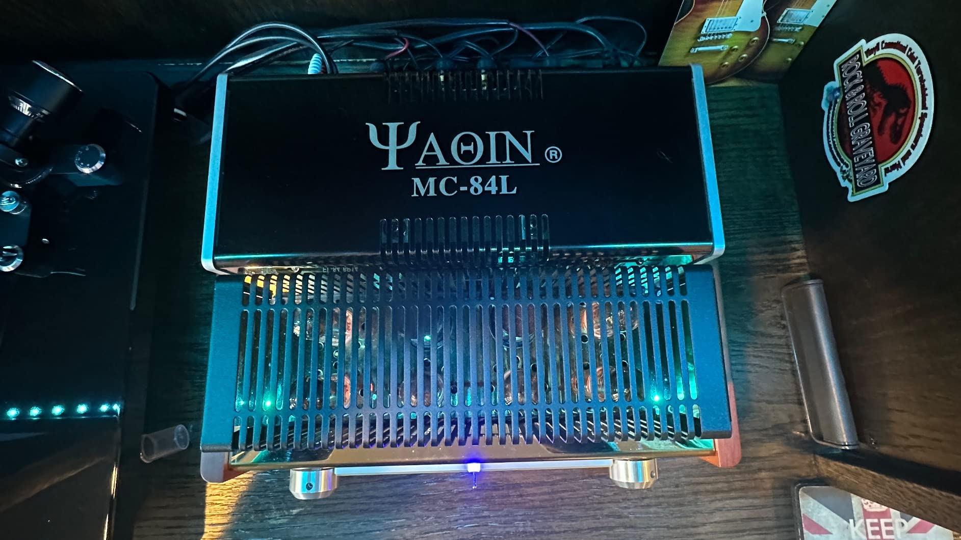 Yaqin MC-84L Stereo Vacuum Tube Push-Pull Integrated Amplifier, Output Power 12Wx2, Tubes 6P14x4pcs 12AX7Bx2pcs, AC 115V or AC 230V customer photo 1