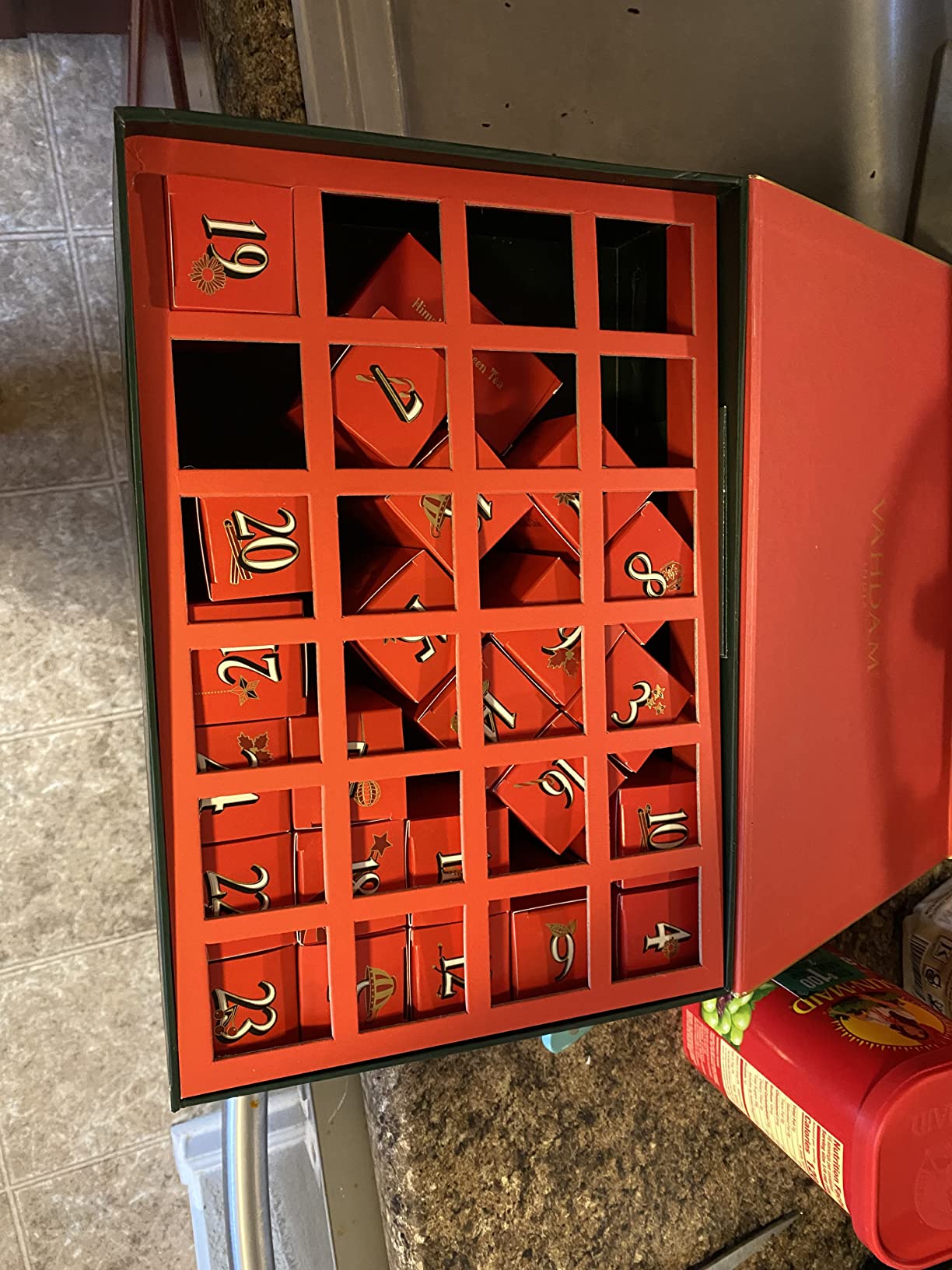 VAHDAM, Advent Calendar 2026 (500g/17.63oz) 24 Unique Loose Leaf Tea - Exclusive Holiday Tea Gift Sets | Christmas Advent Calendar 2026 for Adults | Advent Calendar 2026 Adult Women & Men customer photo 2
