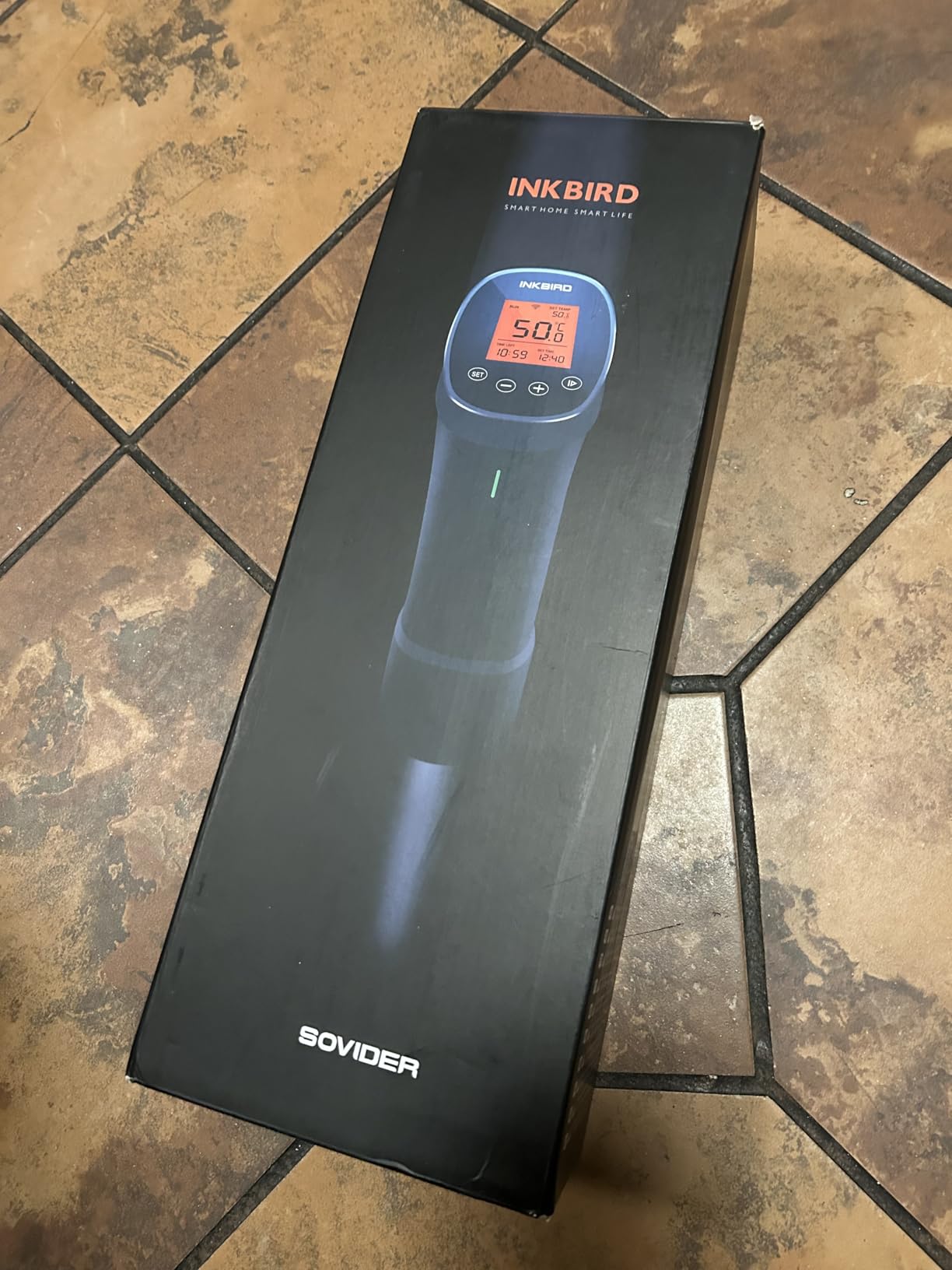 INKBIRD 2.4G Wifi Sous Vide Cooker ISV-200W 1000W Sous Vide w/APP Recipes | Remote Control Immersion Circulator with Free APP, Timer Alarm Mobile Notification 3D Water Fast Heating, Ultra-Quiet customer photo 1