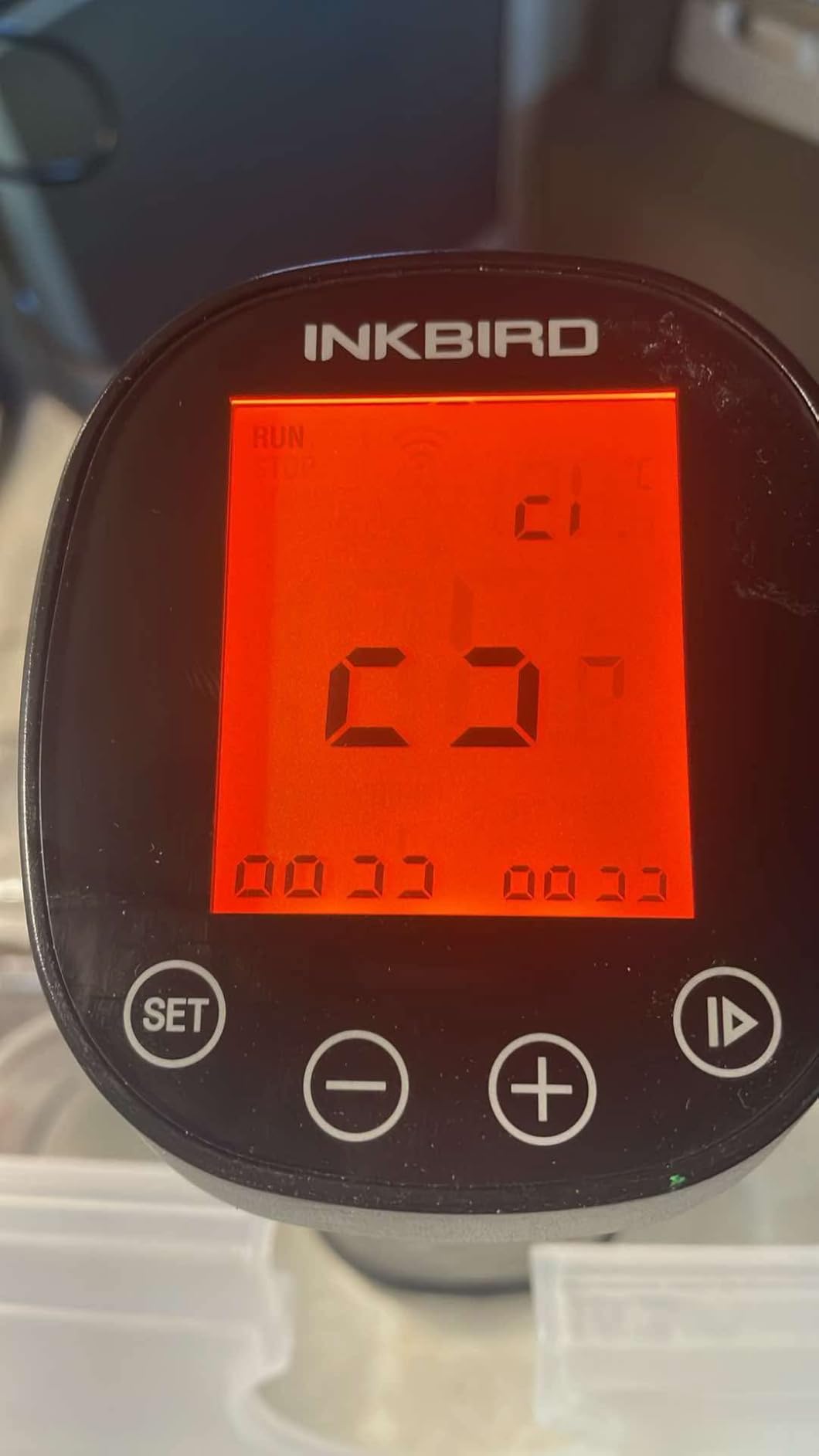 INKBIRD 2.4G Wifi Sous Vide Cooker ISV-200W 1000W Sous Vide w/APP Recipes | Remote Control Immersion Circulator with Free APP, Timer Alarm Mobile Notification 3D Water Fast Heating, Ultra-Quiet customer photo 2