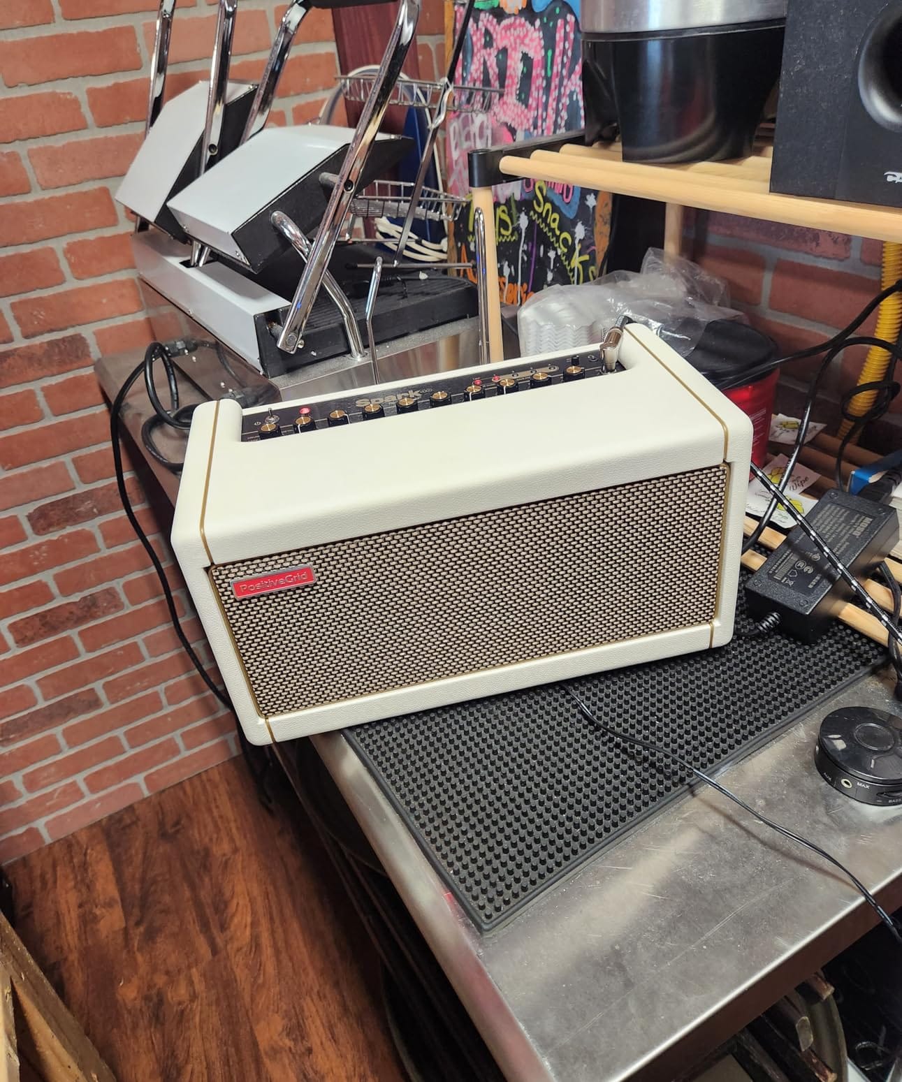 Positive Grid Spark 40-Watt Combo Practice Guitar Amplifier customer photo 1