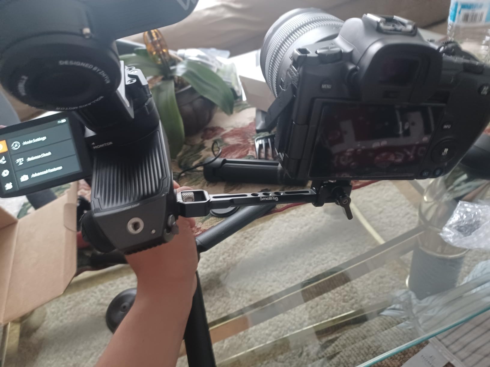 SMALLRIG Adjustable Camera Monitor Mount for DJI Ronin-S/Ronin-SC & ZHIYUN Crane 2S/Crane 3/3S/WEEBILL-S & MOZA AirCross 2 Gimbals - 2889 customer photo 1