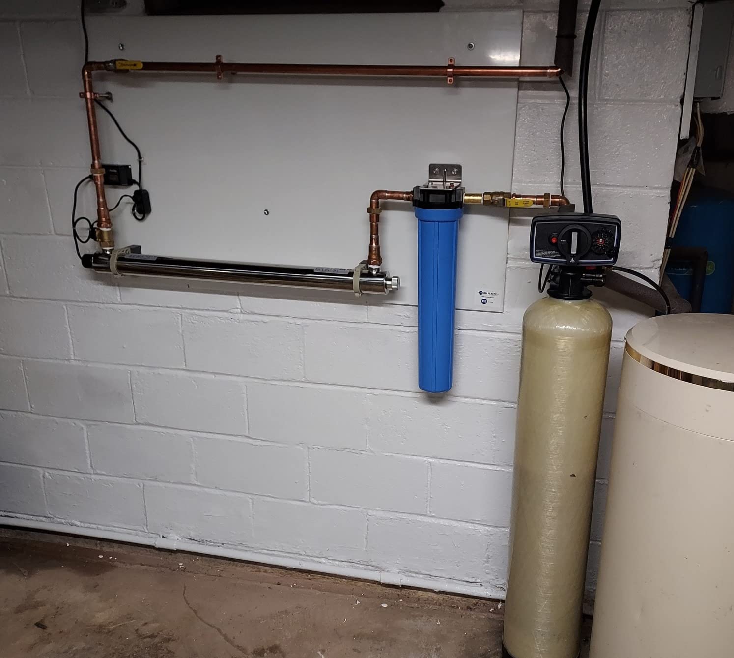 iSpring UVF55FS Whole House UV Water Filter with Smart Flow Sensor Switch, 55W, 12 GPM customer photo 2
