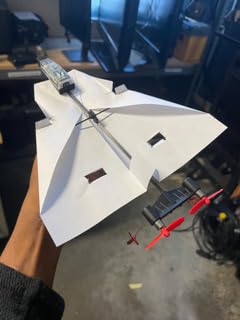 POWERUP 4.0 Paper Airplane Kit - Smartphone App Controlled RC Plane Motor | Easy to Fly With Autopilot & Gyro Stabilizer. Onboard Flight Module. Perfect for Hobbyists Pilots and Tinkerers customer photo 2