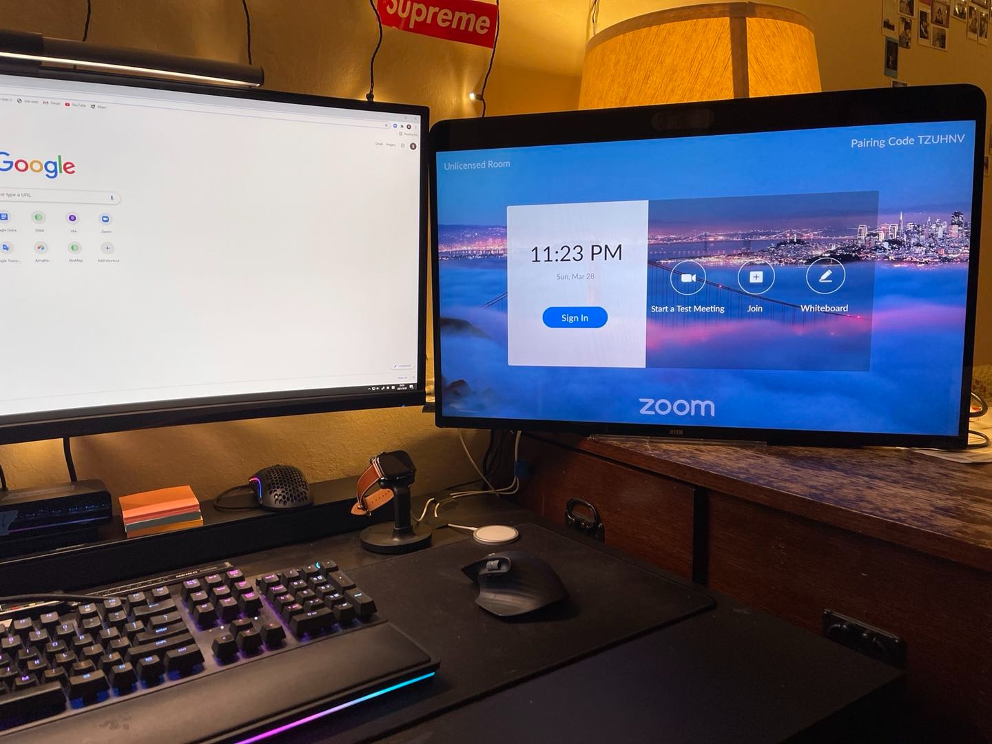 DTEN ME - Zoom for Home, All-in-One Personal Video Collaboration Device, Digital whiteboard, Interactive Monitor with Microphone Array, HD Camera, and Speakers, 27inch customer photo 1