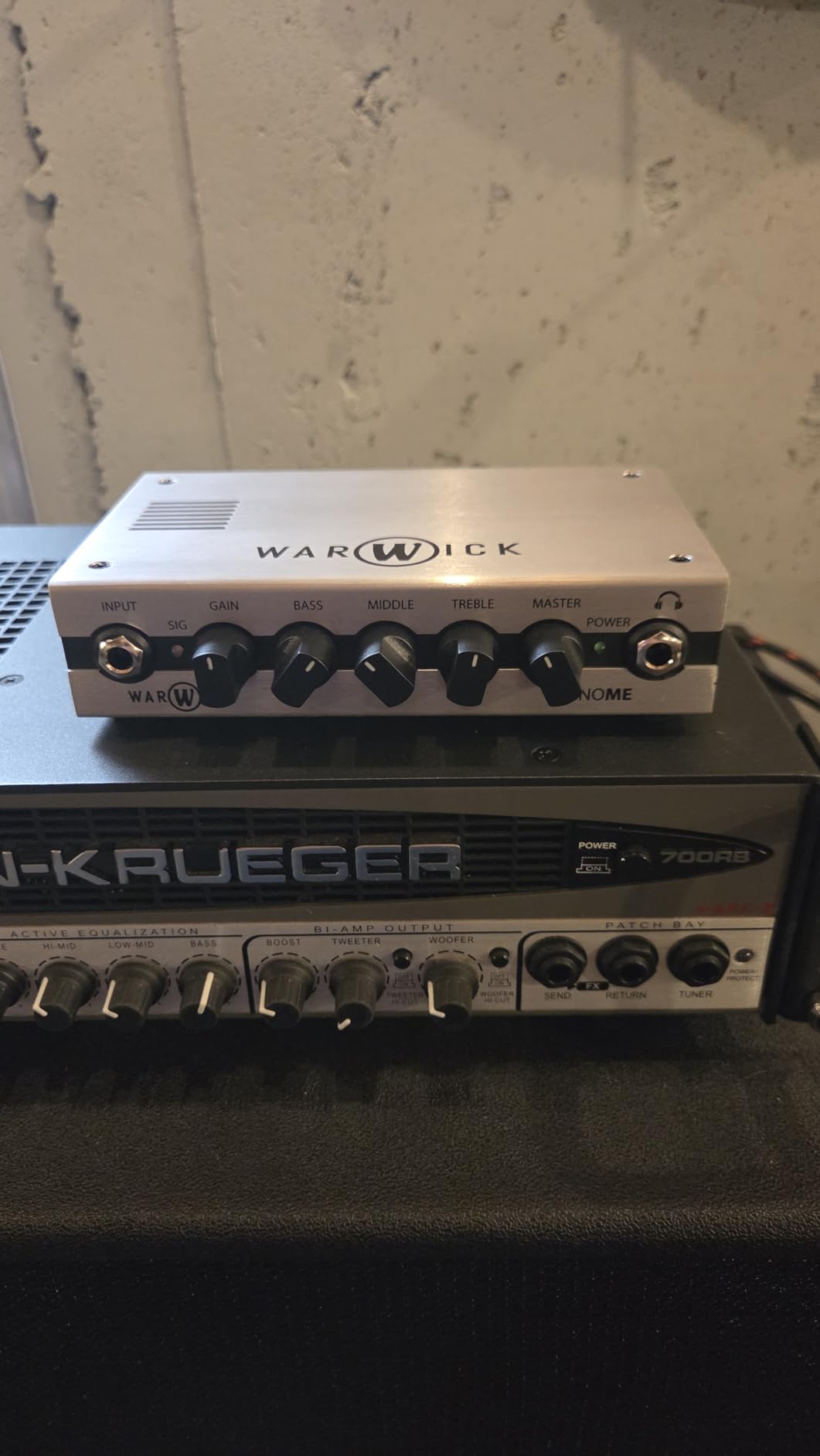 Warwick Gnome - Pocket Bass Amplifier Head customer photo 1
