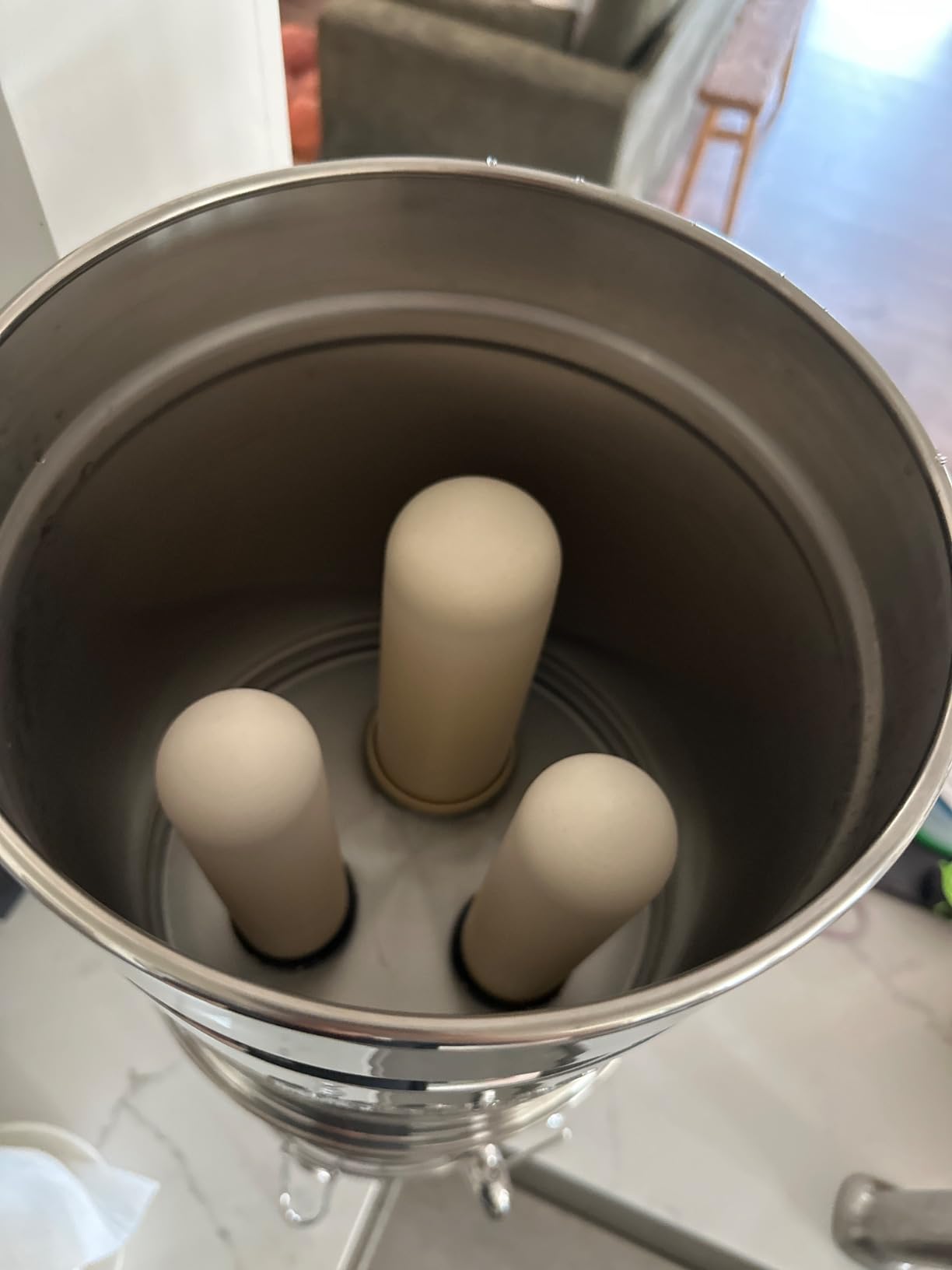 ProOne Big+ Gravity Water Filter System, High Capacity Countertop Stainless Steel customer photo 2
