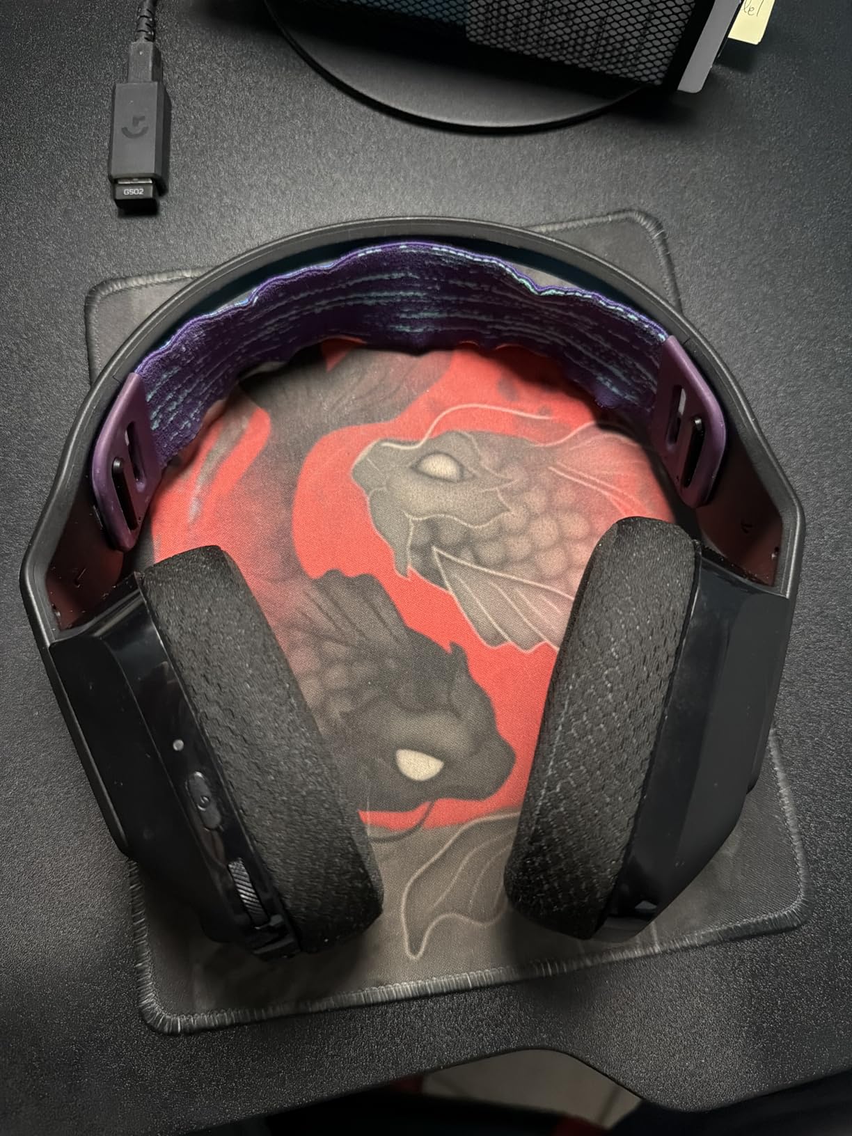 Logitech G535 Lightspeed Wireless Gaming Headset - Black customer photo 1