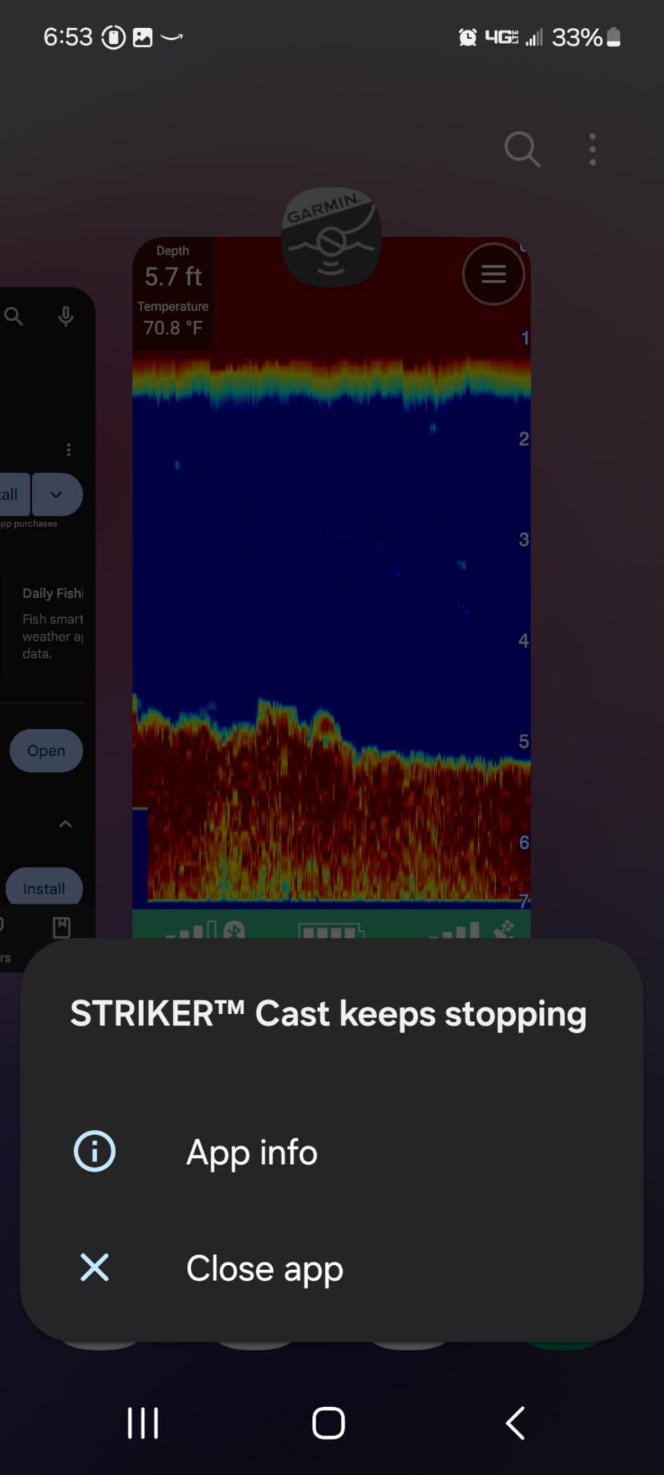 Garmin Striker Cast, Castable Sonar with GPS, Pair with Mobile Device and Cast from Anywhere, Reel in to Locate and Display Fish on Smartphone or Tablet (010-02246-02) customer photo 1