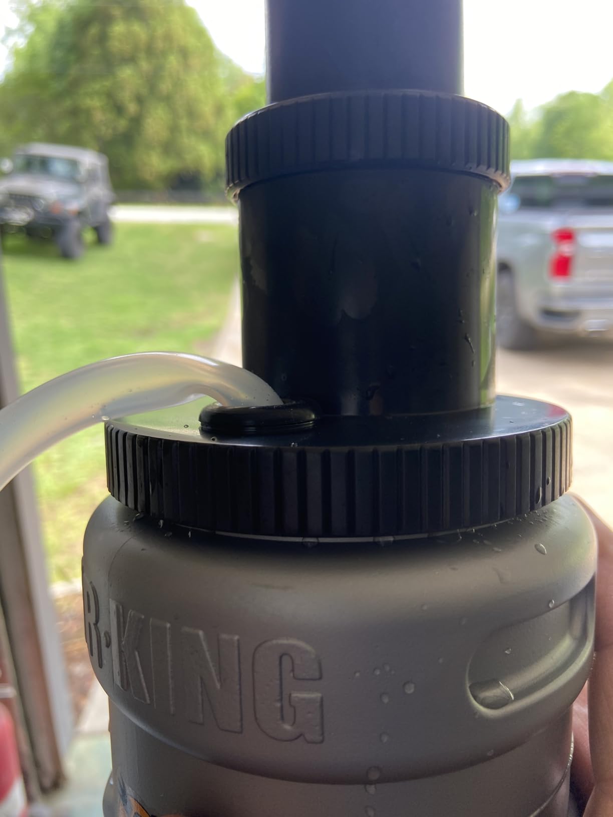 Bar-King Quick-Connect Kegerator Beer Line Cleaning kit. Now Clean Your Beer Lines as Easily as Changing a Keg. (Includes Cleaning Powder) customer photo 1