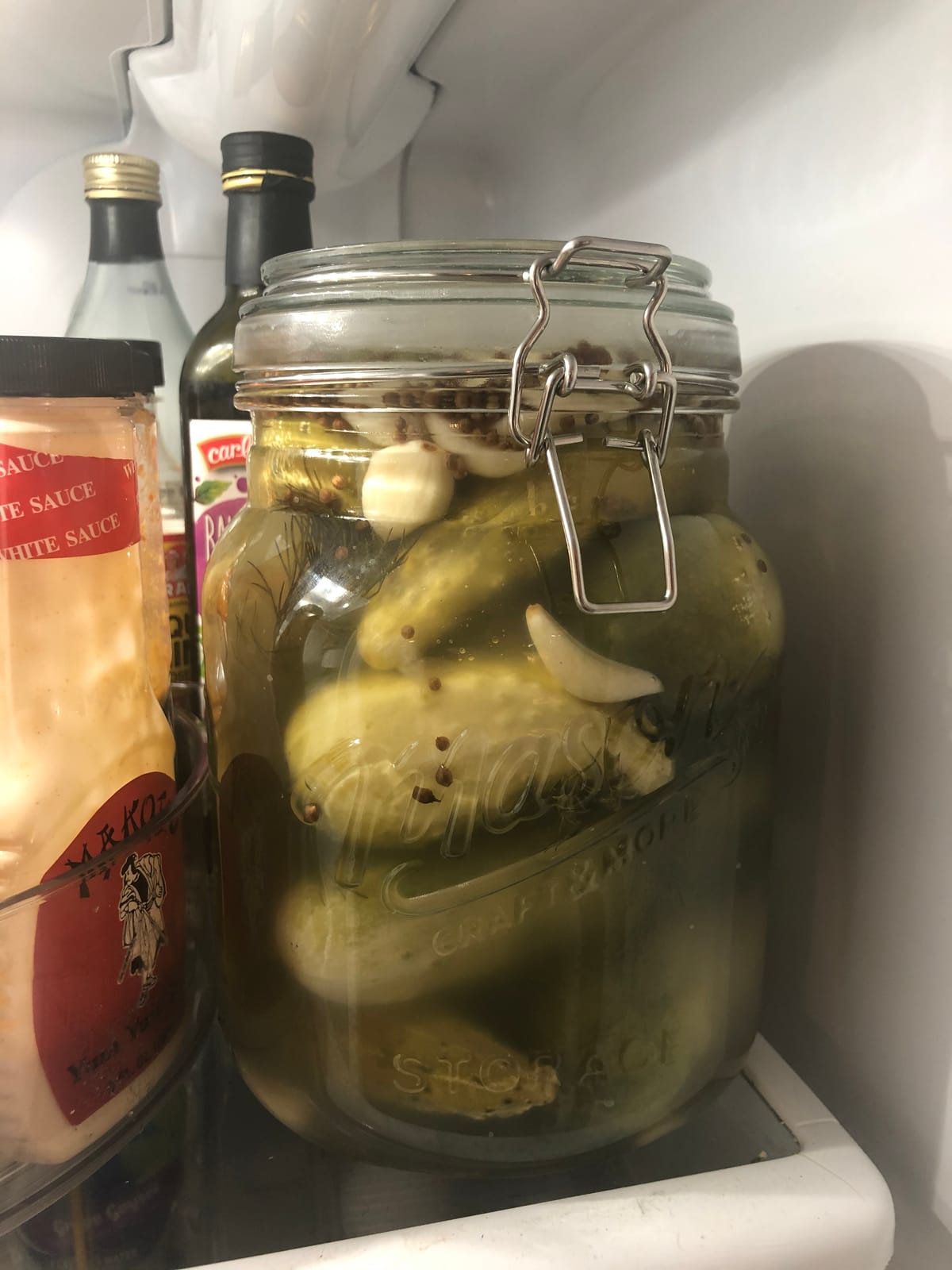 HomeBuddy Fermentation Crock (1 Gallon) with Weights, Acacia Wood Pounder and Recipie Book - Sauerkraut Fermentation Kit, Onggi Kimchi Jar, Fermenting Crock for Pickling or Sourdough customer photo 2