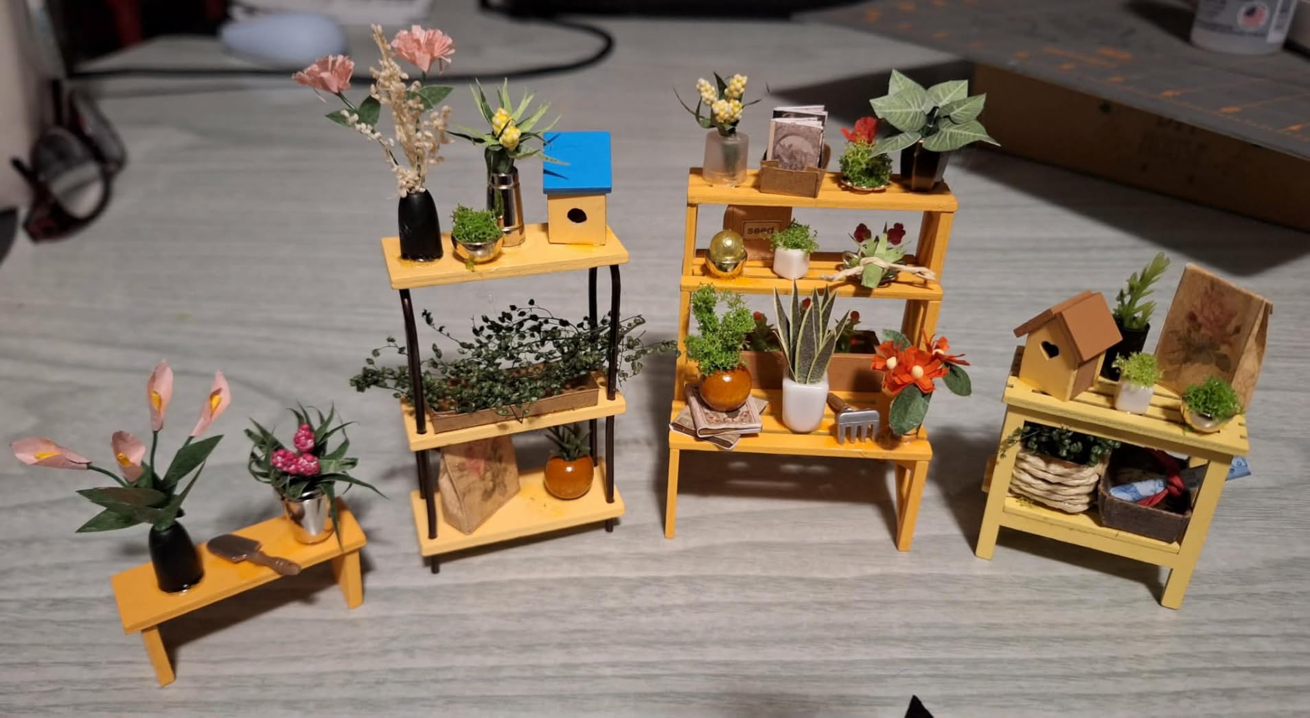 Rolife DIY Miniature Doll House Kit with Furniture for Children Adult Wooden Kits Toy (Emily's Flower Shop) customer photo 1