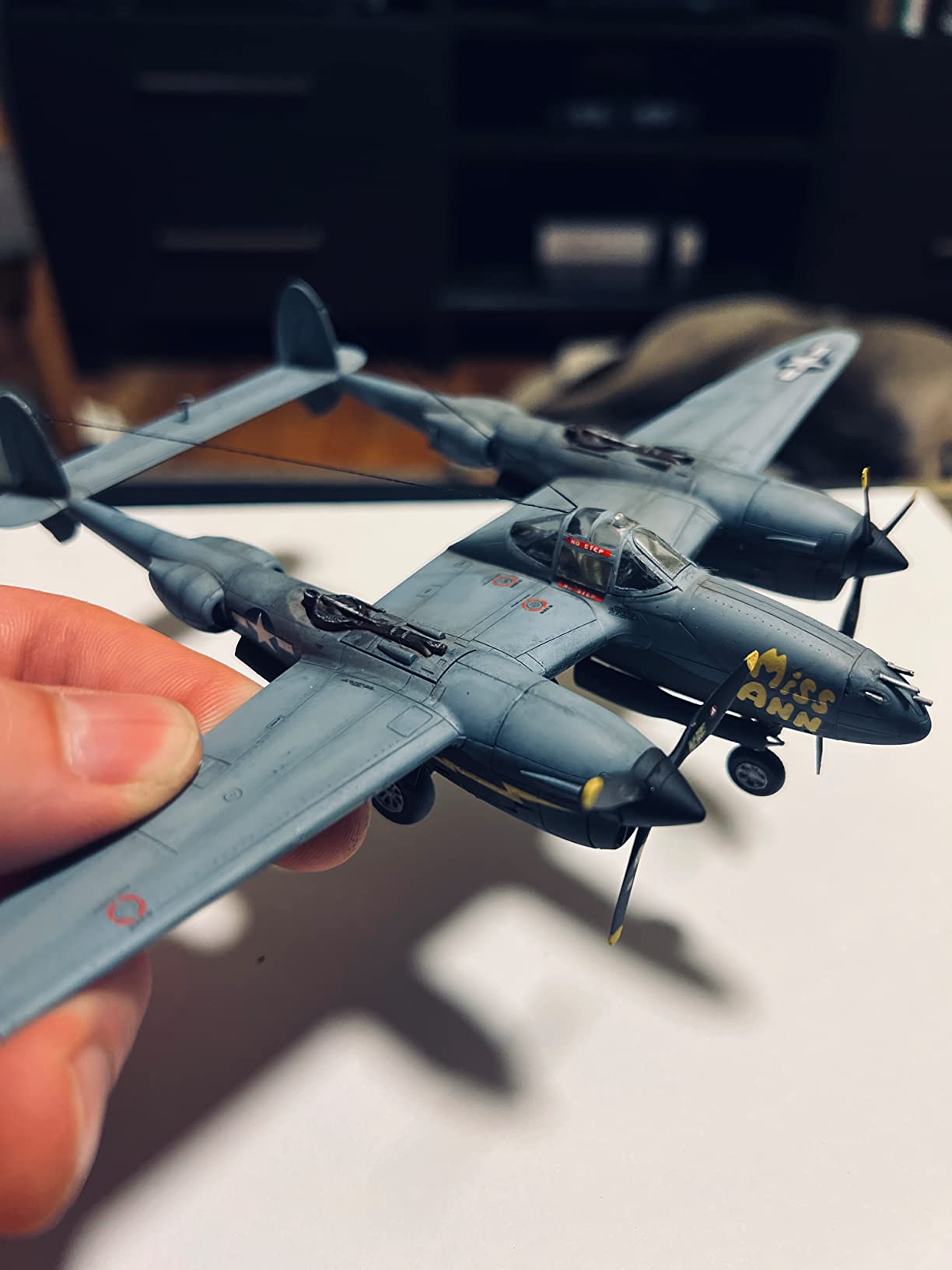 Italeri 1446 P-38J Lightning 1:72 Scale Plastic Model Kit customer photo 1
