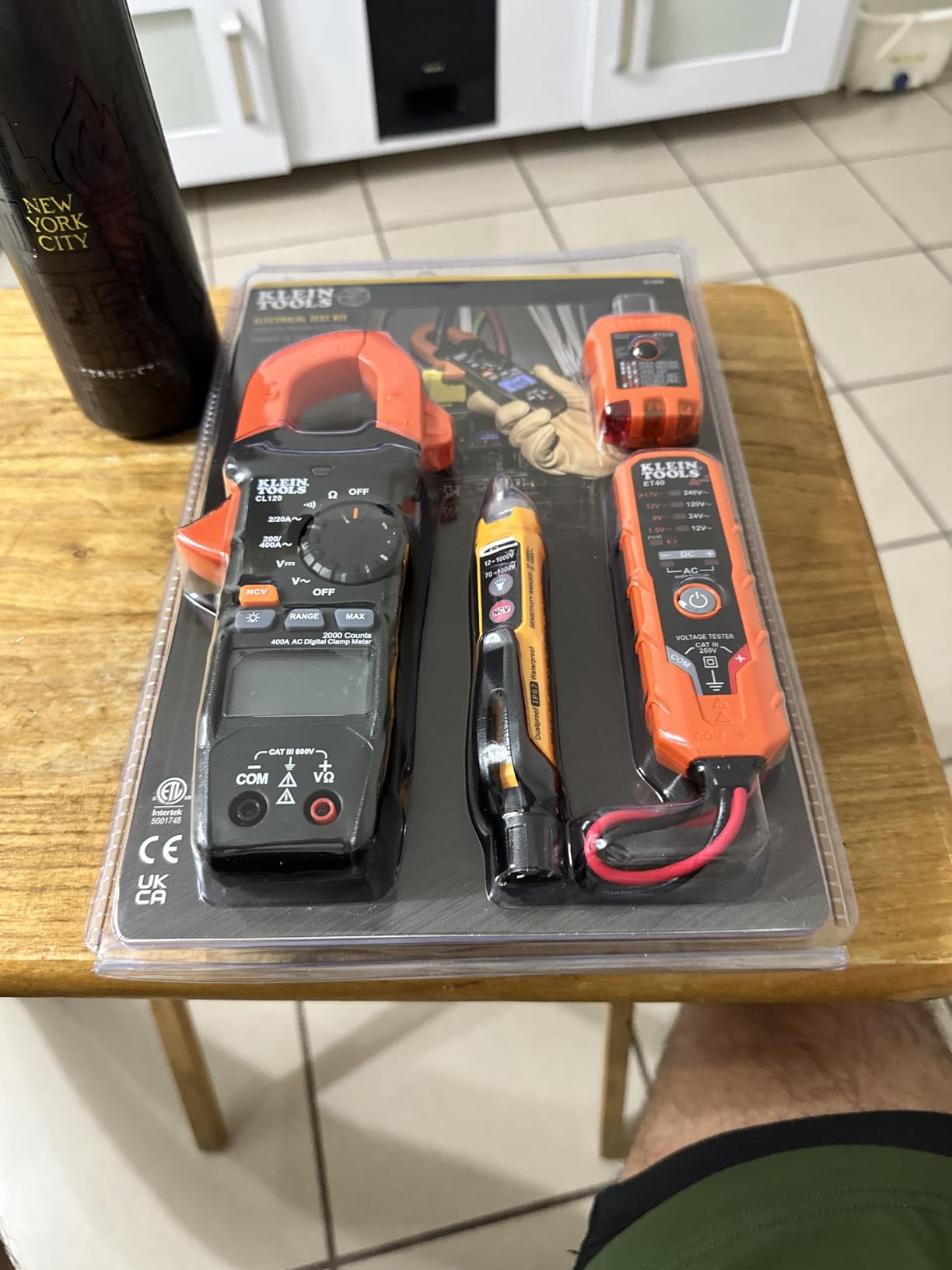 Klein Tools CL120VP Electrical Voltage Test Kit with Clamp Meter, Three Testers, Test Leads, Pouch and Batteries customer photo 1