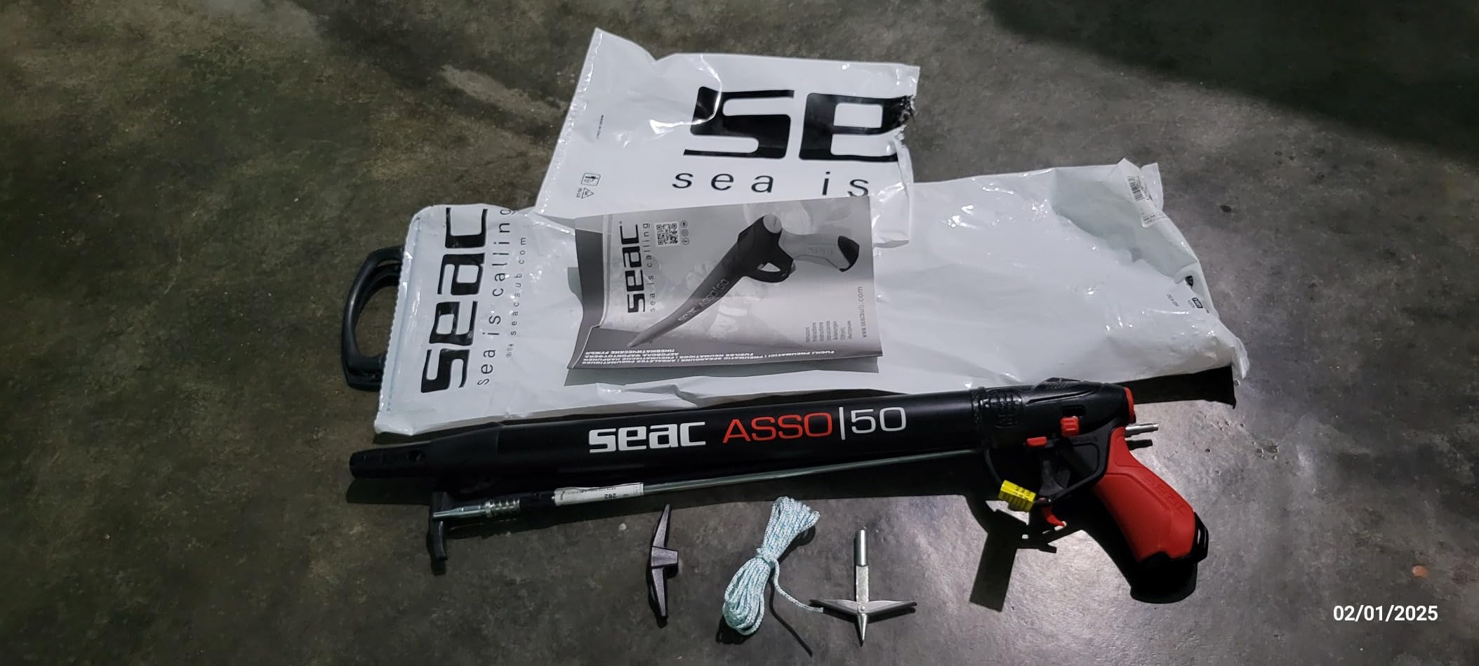 SEAC Asso Pneumatic Speargun customer photo 1